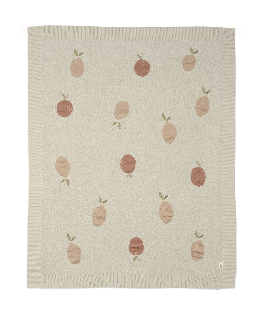 Welcome to the World Seedling Knitted Blanket - Fruit image number 2