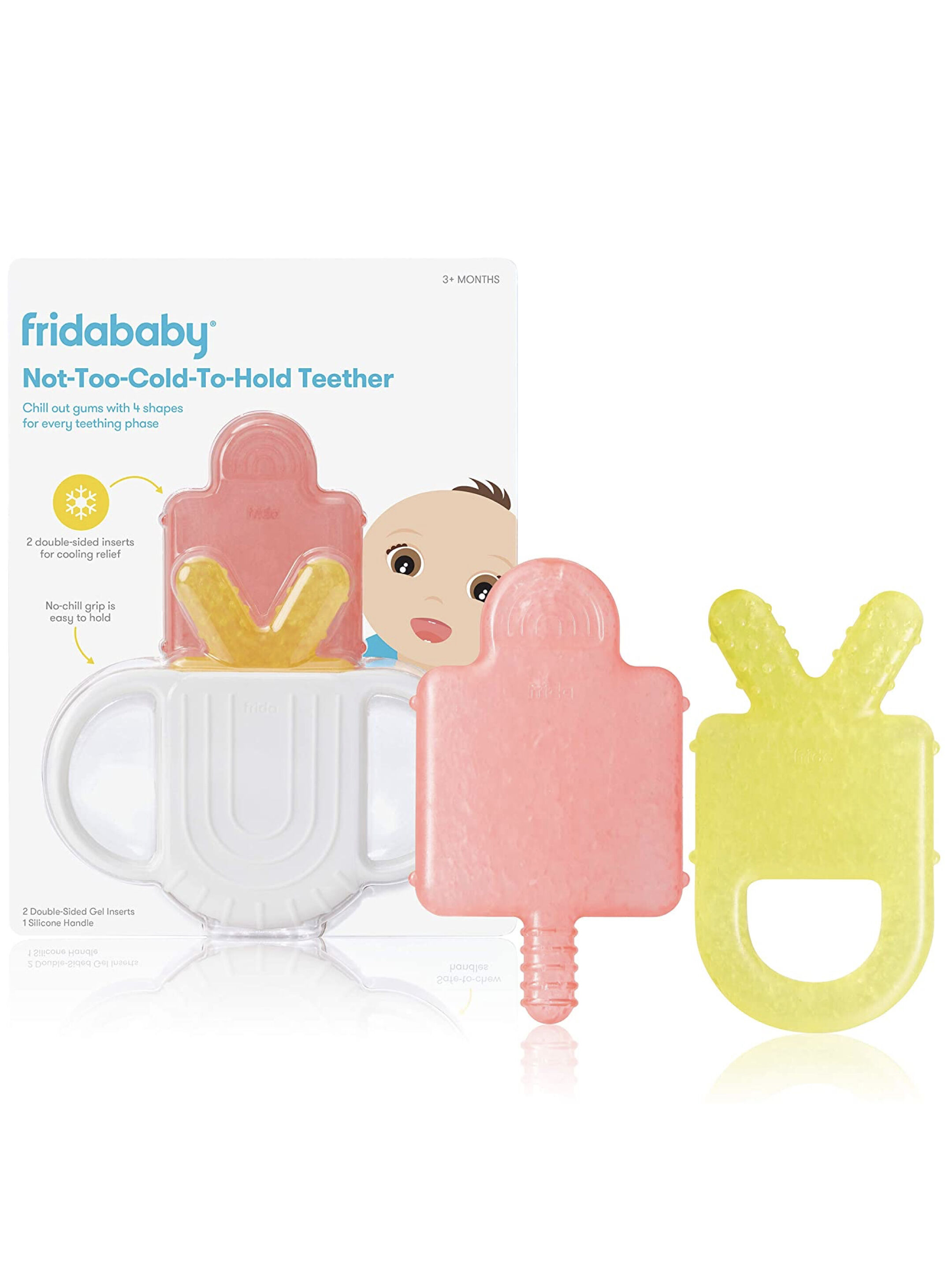 Fridababy - Not Too Cold To Hold Bpa Free Silicone Teether