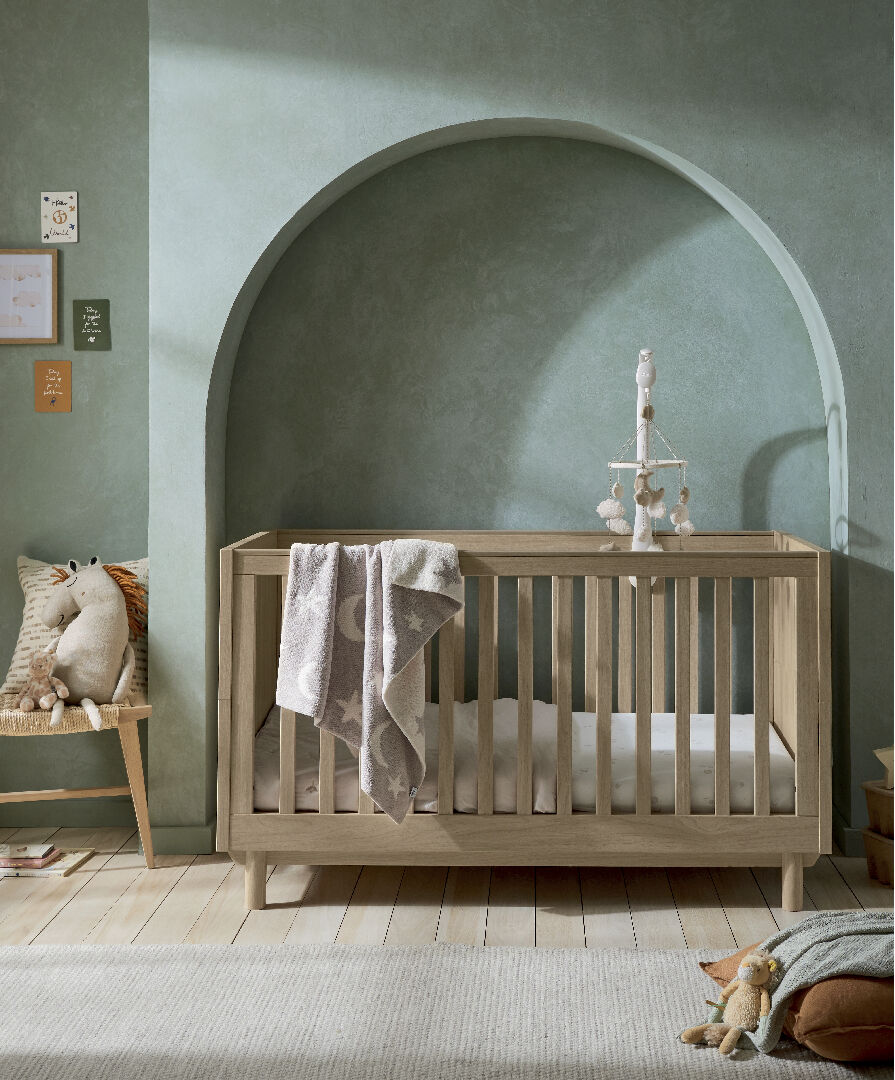 Oska Cotbed - Natural/Oak image number 2