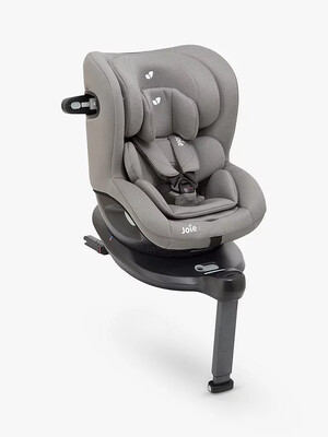 Joie Baby i-Spin 360 i-Size Car Seat, Grey Flannel