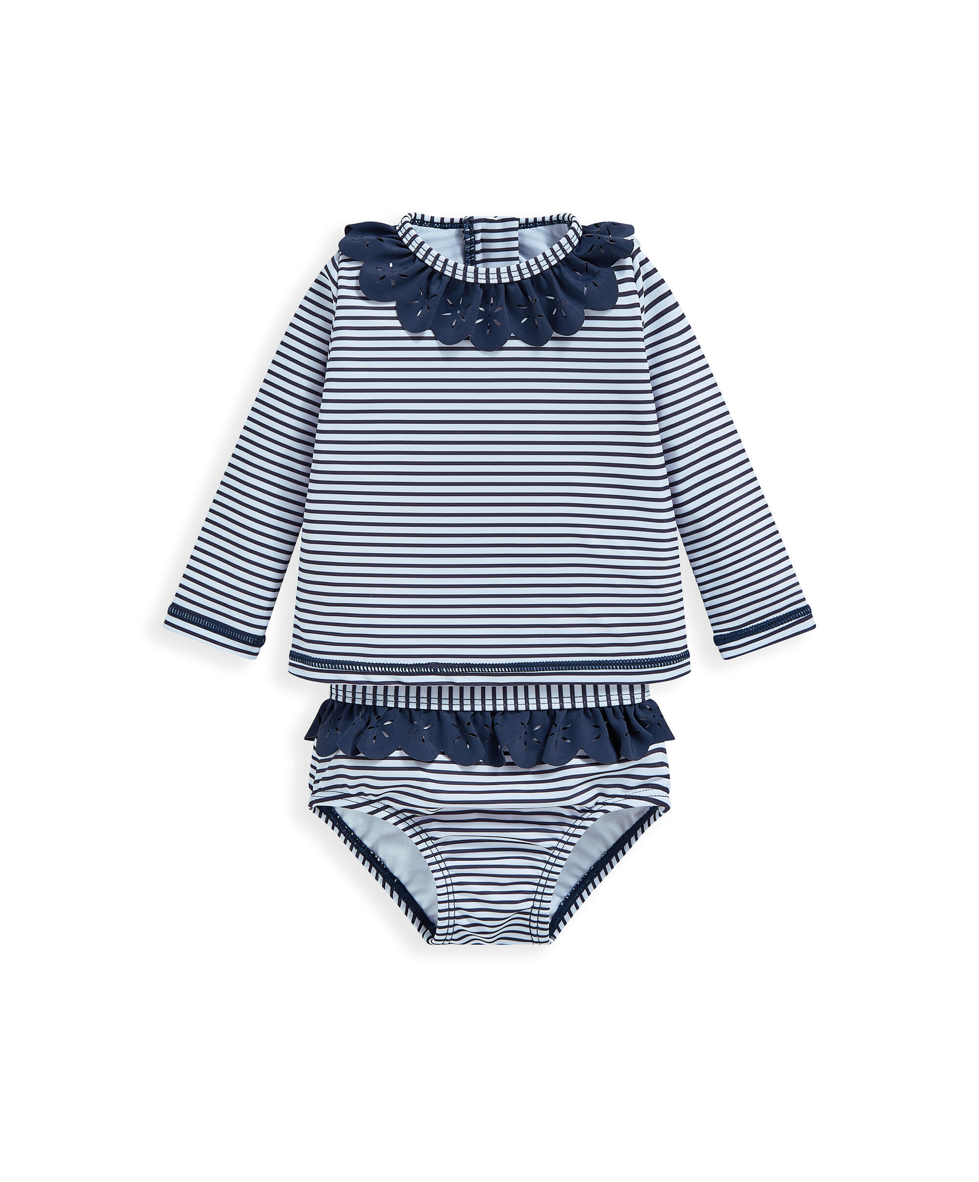 Striped Rash Top Set