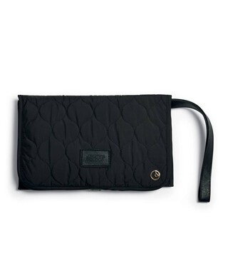 Clutch Bag - Black Quilted
