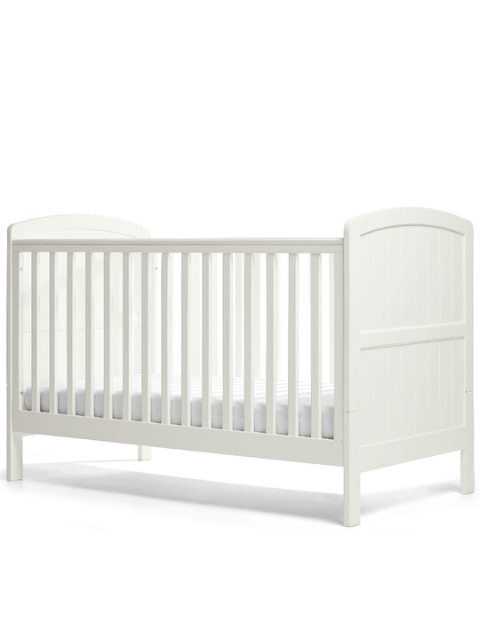 Dover Adjustable Cot to Toddler Bed - White image number 3