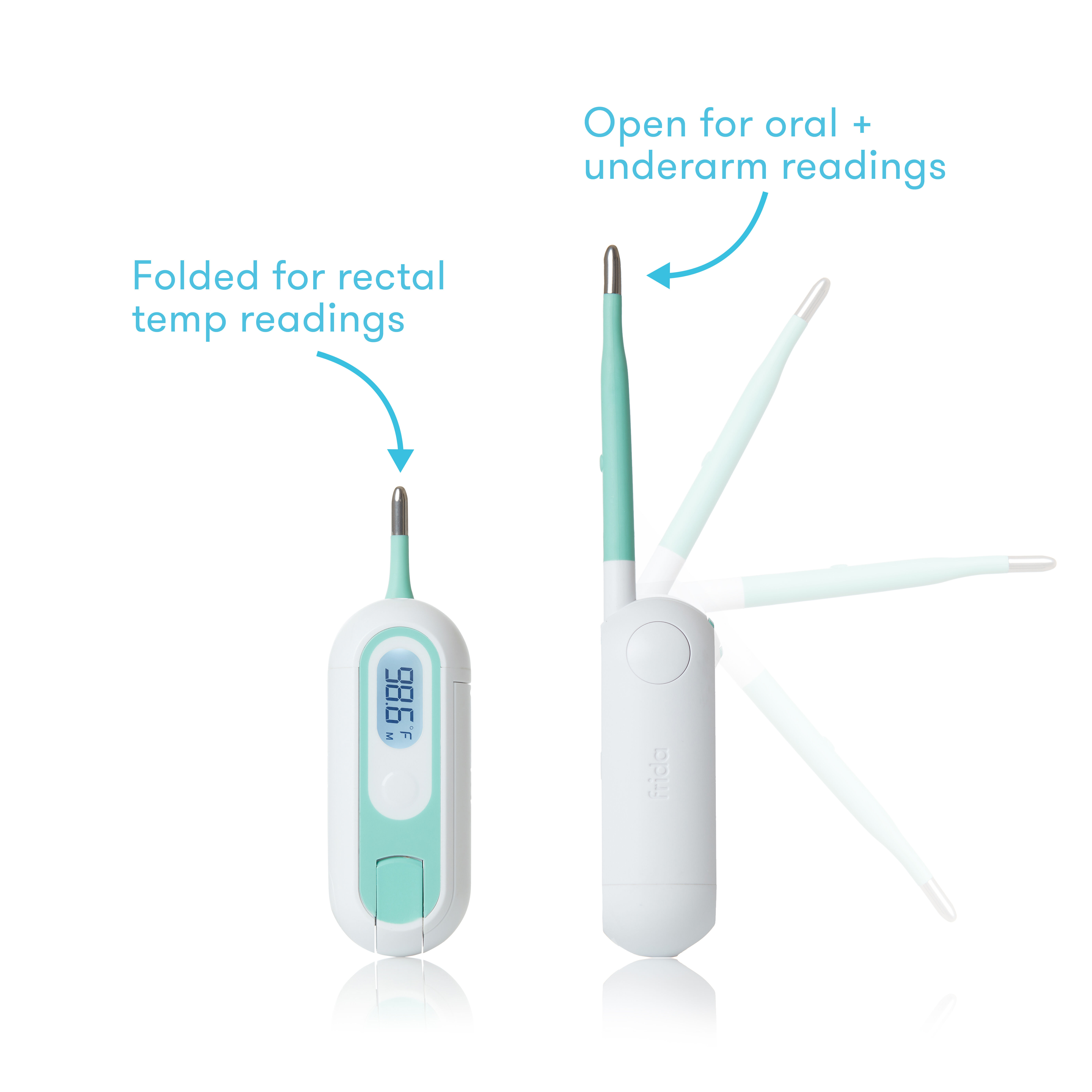 3-in-1 True Temp Thermometer by Frida (CR2032 Battery) image number 15