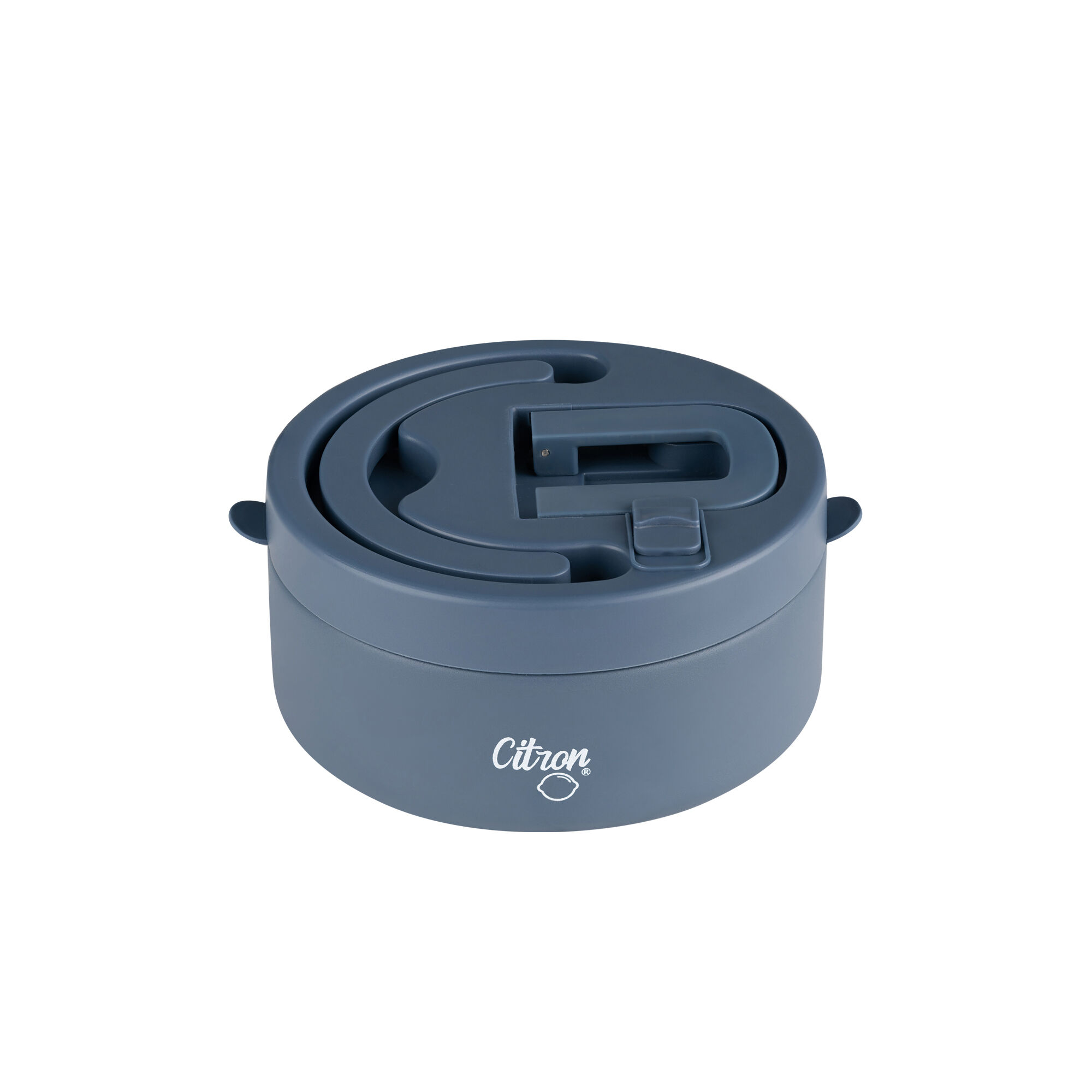 Stainless Steel Food Jar 400ml - Navy Blue image number 2