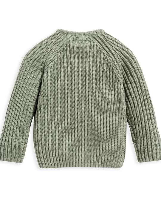Bow Cardigan - Green image number 2
