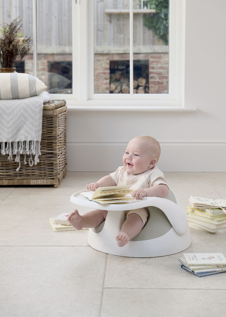 Baby Snug & Activity Tray - Clay image number 1