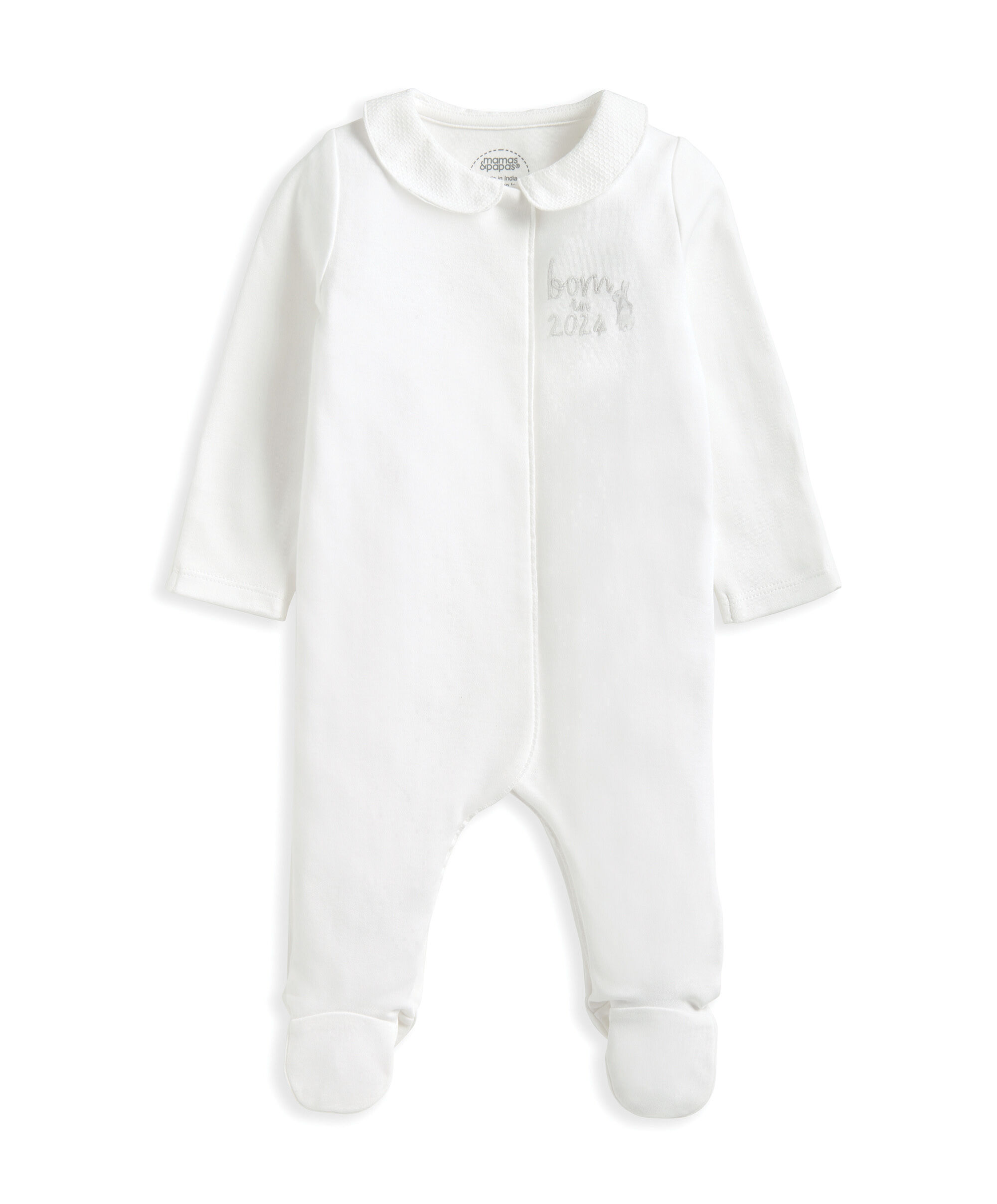Born in 2024 Sleepsuit image number 2
