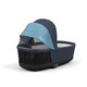 Cybex PRIAM Nautical Blue Lux Carry Cot with Matt Black Frame image number 6