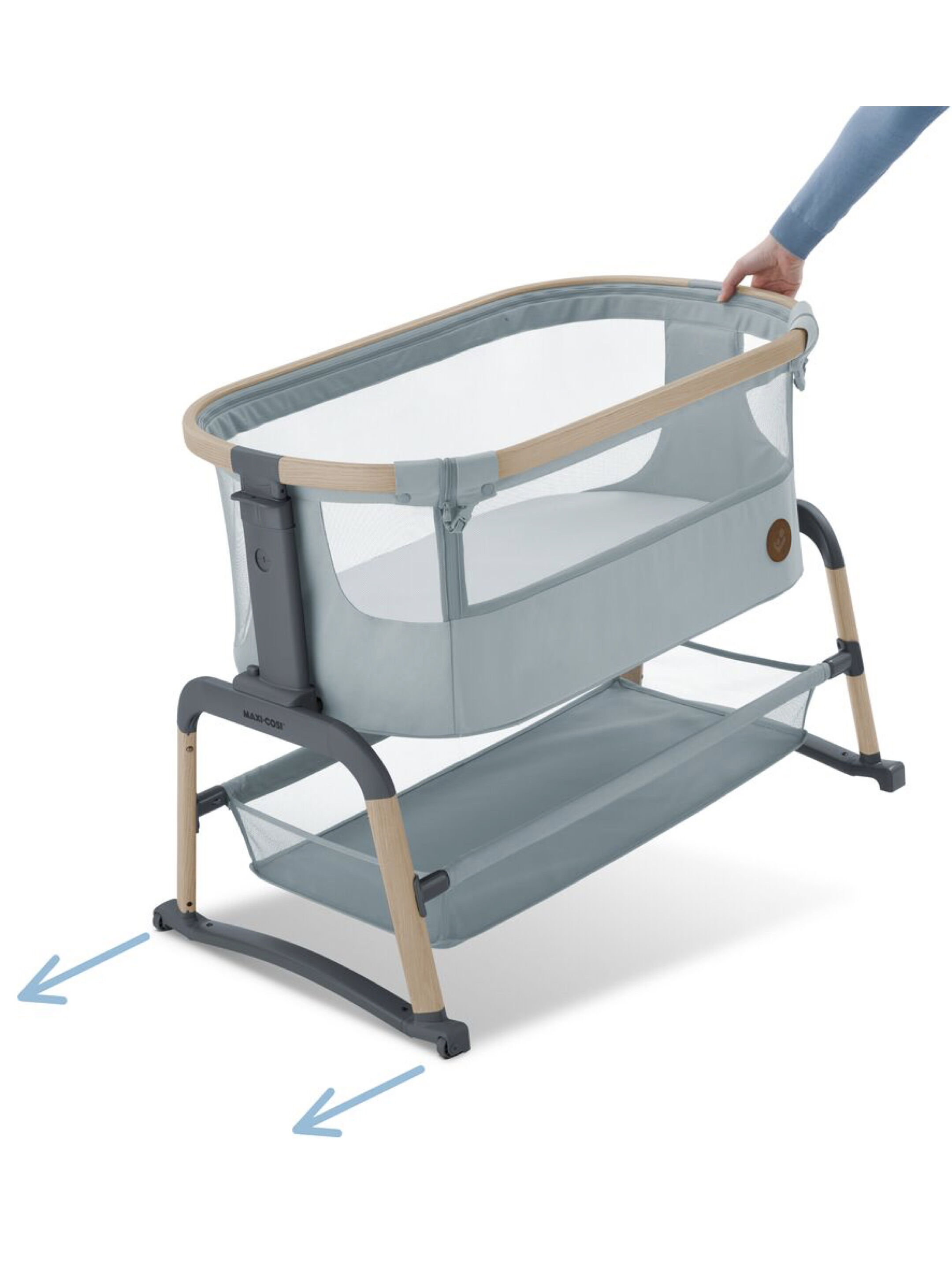 Maxi Cosi Iora Air Co-Sleeper - Beyond Grey image number 3