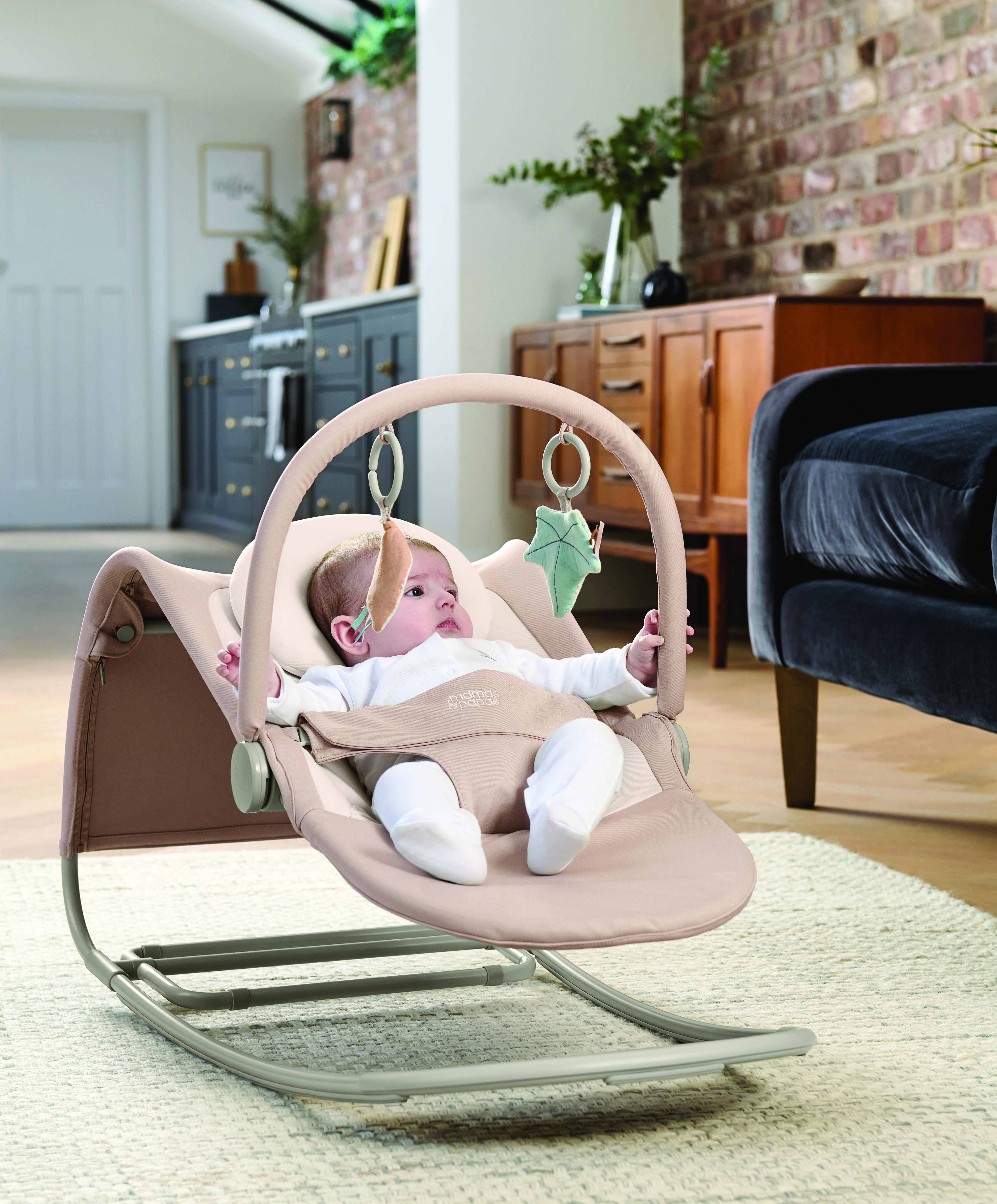 Tempo 3-in-1 Rocker / Bouncer - Blush