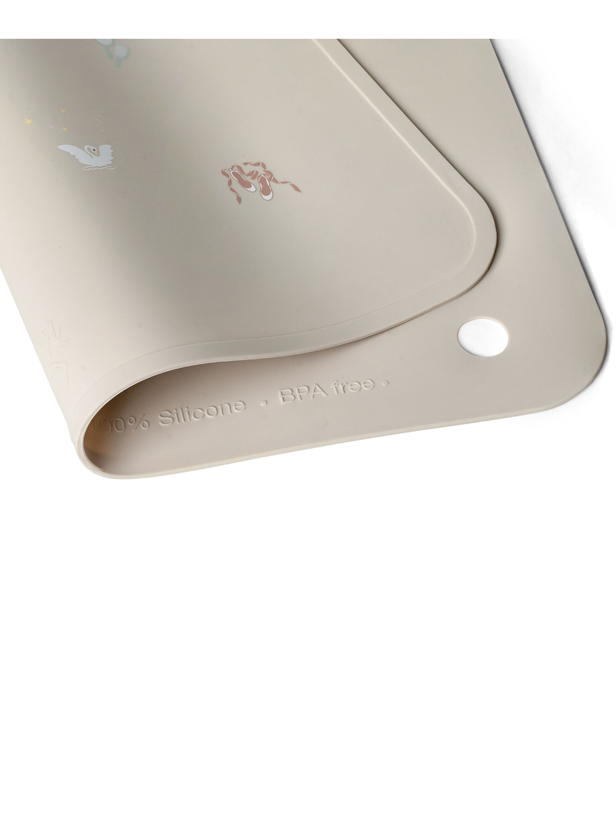 Citron Silicone Placemat Rectangle - Ballerina image number 2