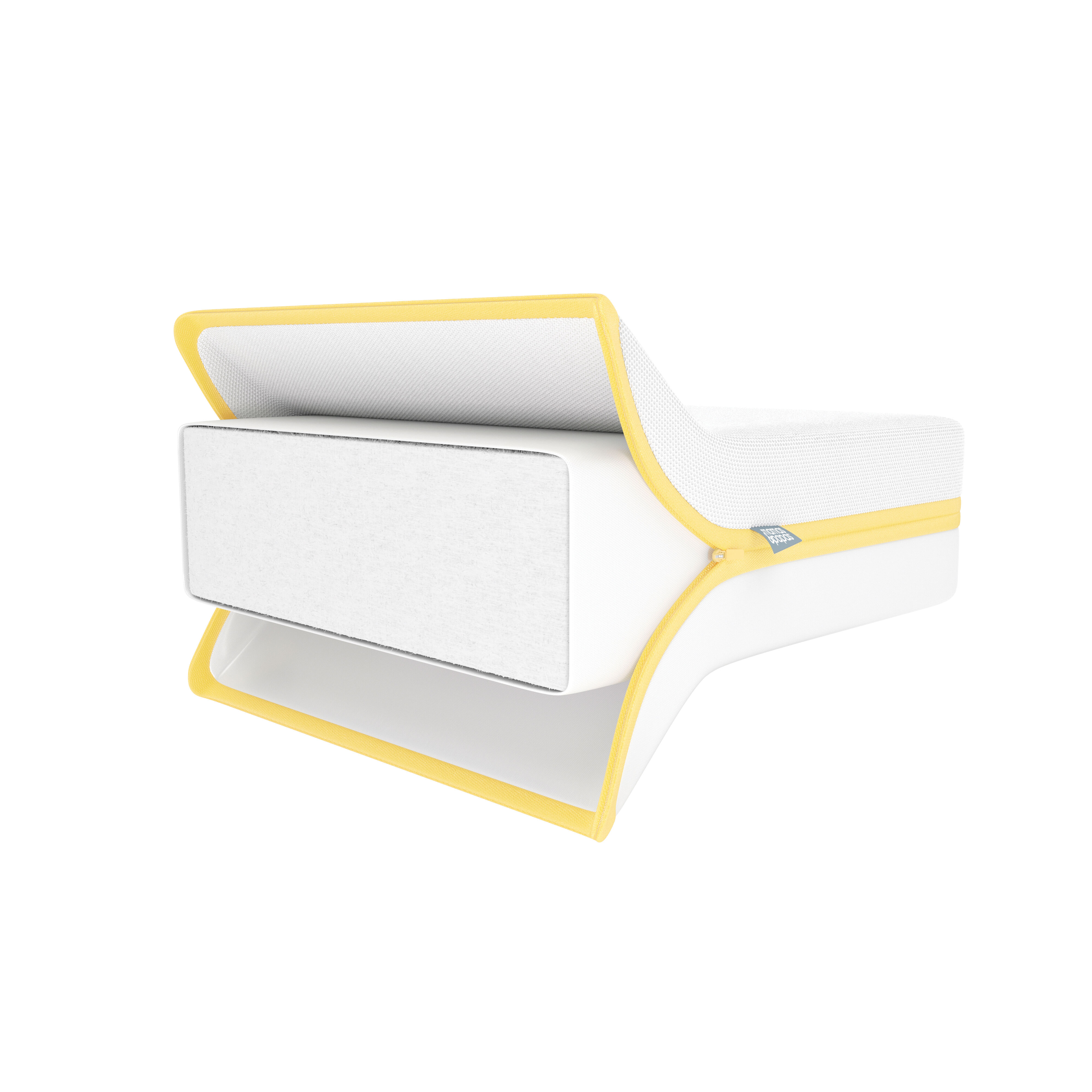 Essential Airflow Fibre Cotbed Mattress image number 3