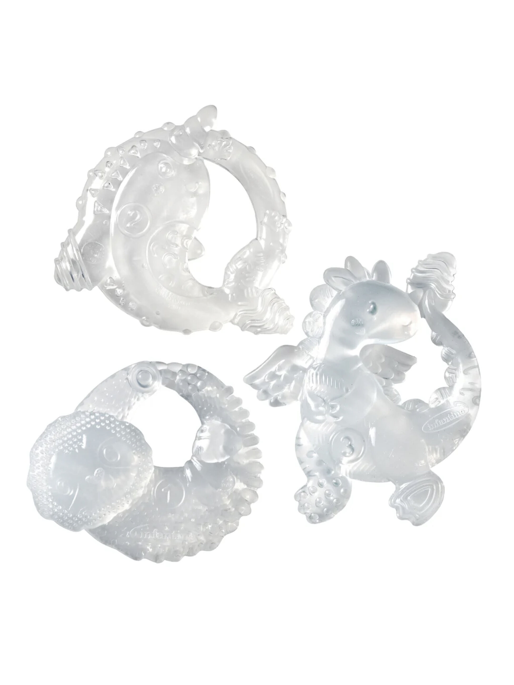 Infantino Crystal Clear Teething Stages Gift Set image number 1