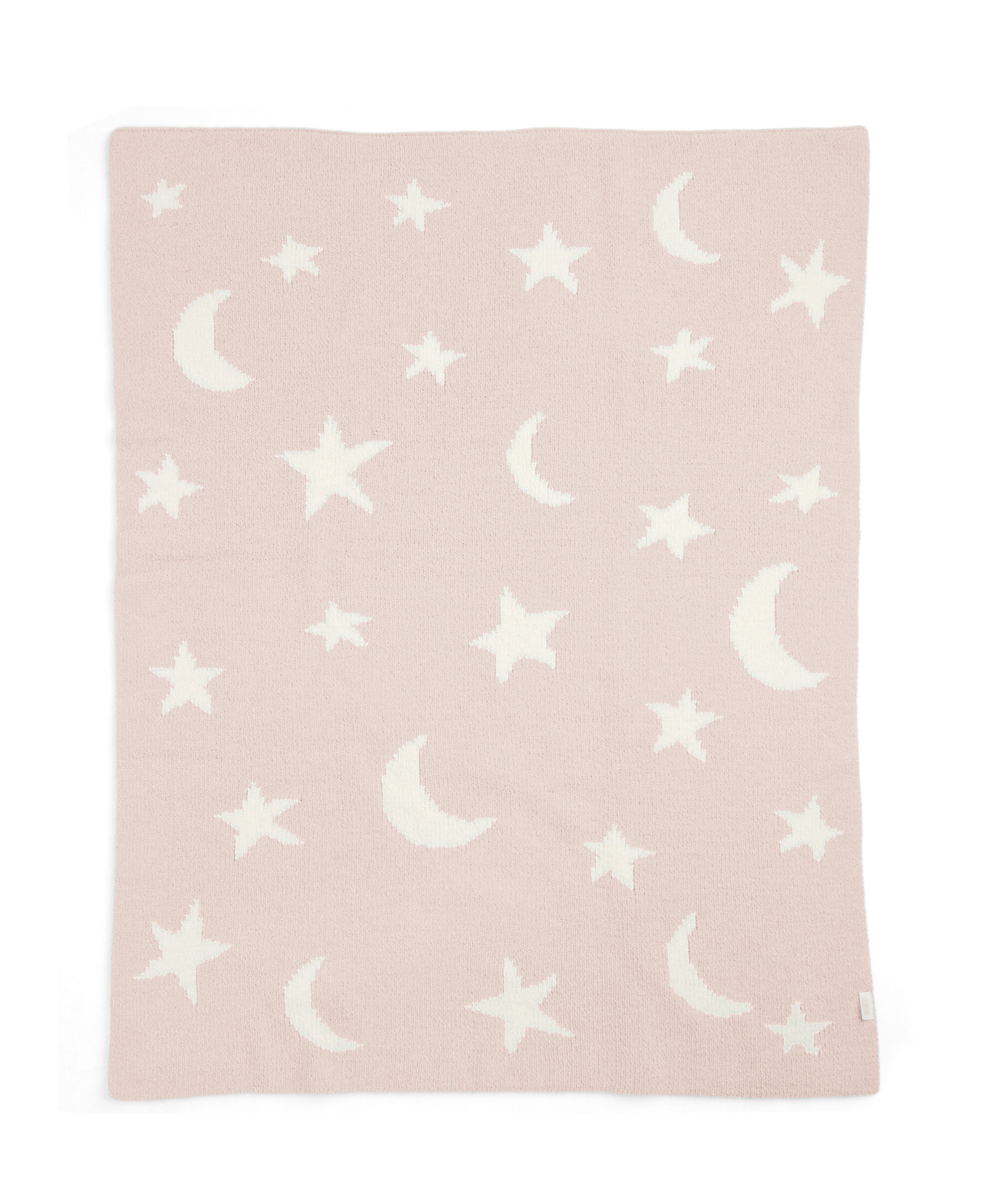 Chenille Blanket - Pink Moon/Star image number 5