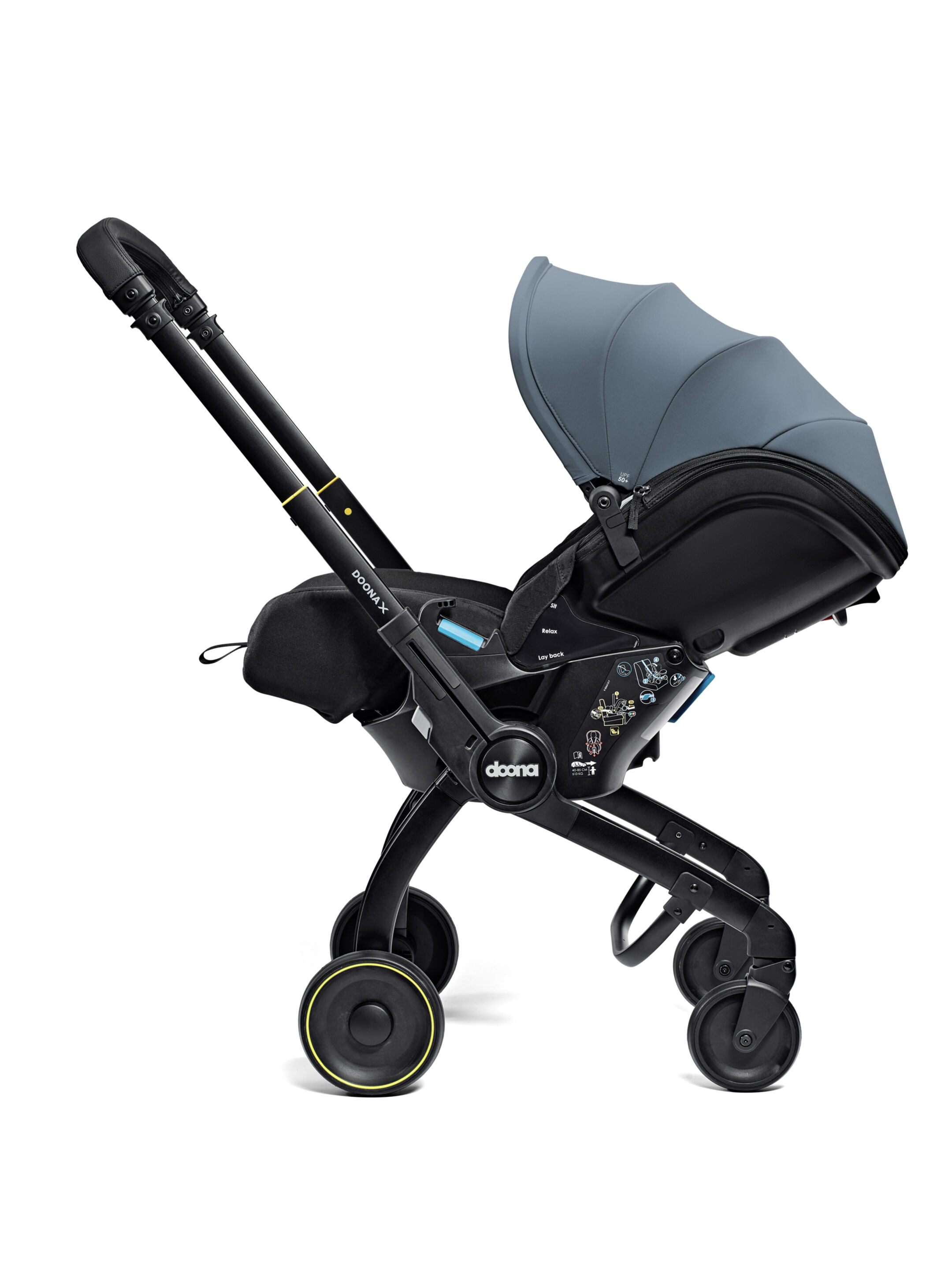 Doona X Infant Car Seat & Stroller - Ocean Blue