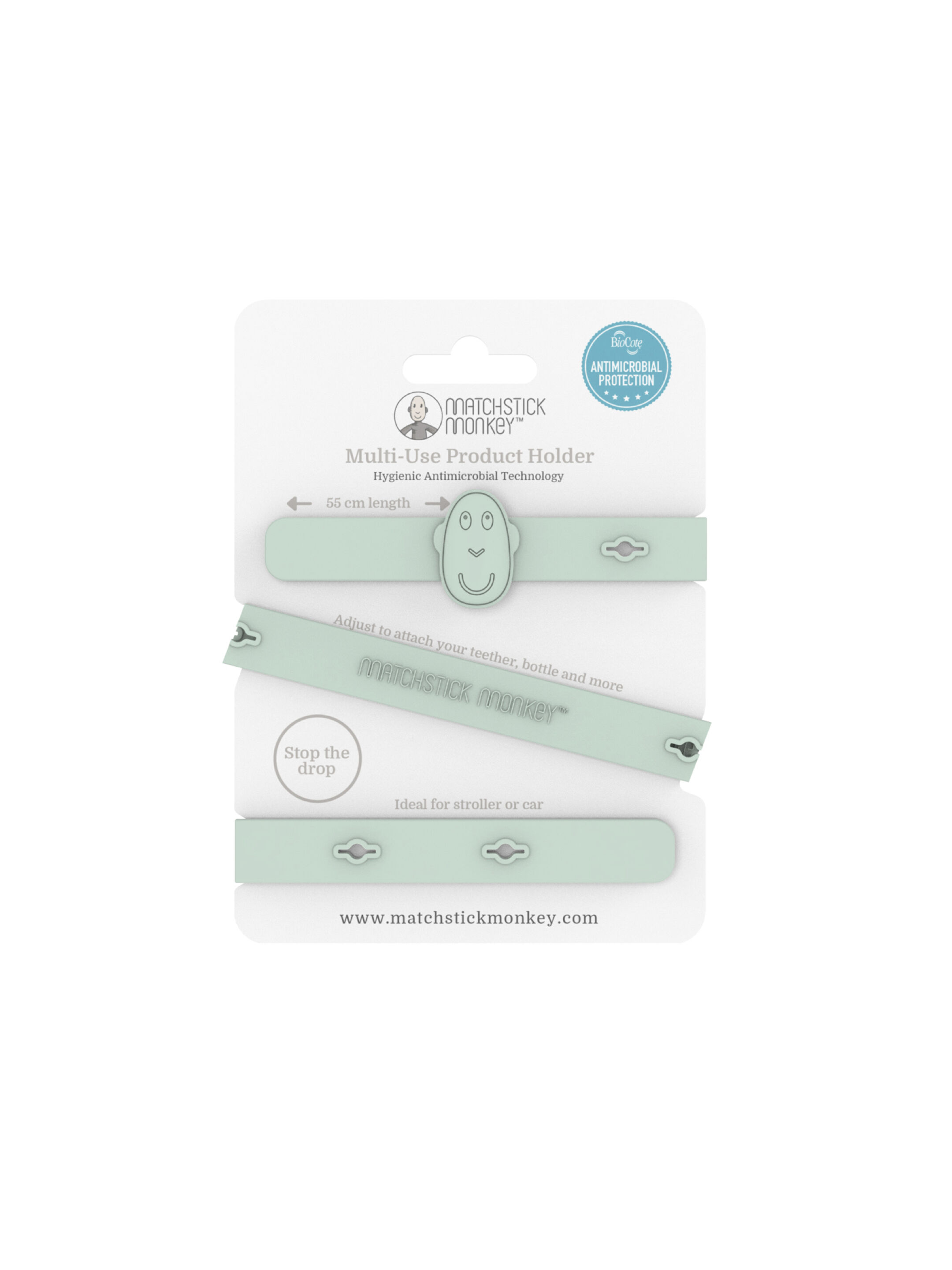 Matchstick Monkey Multi-Use Product Holder - Mint Green image number 1