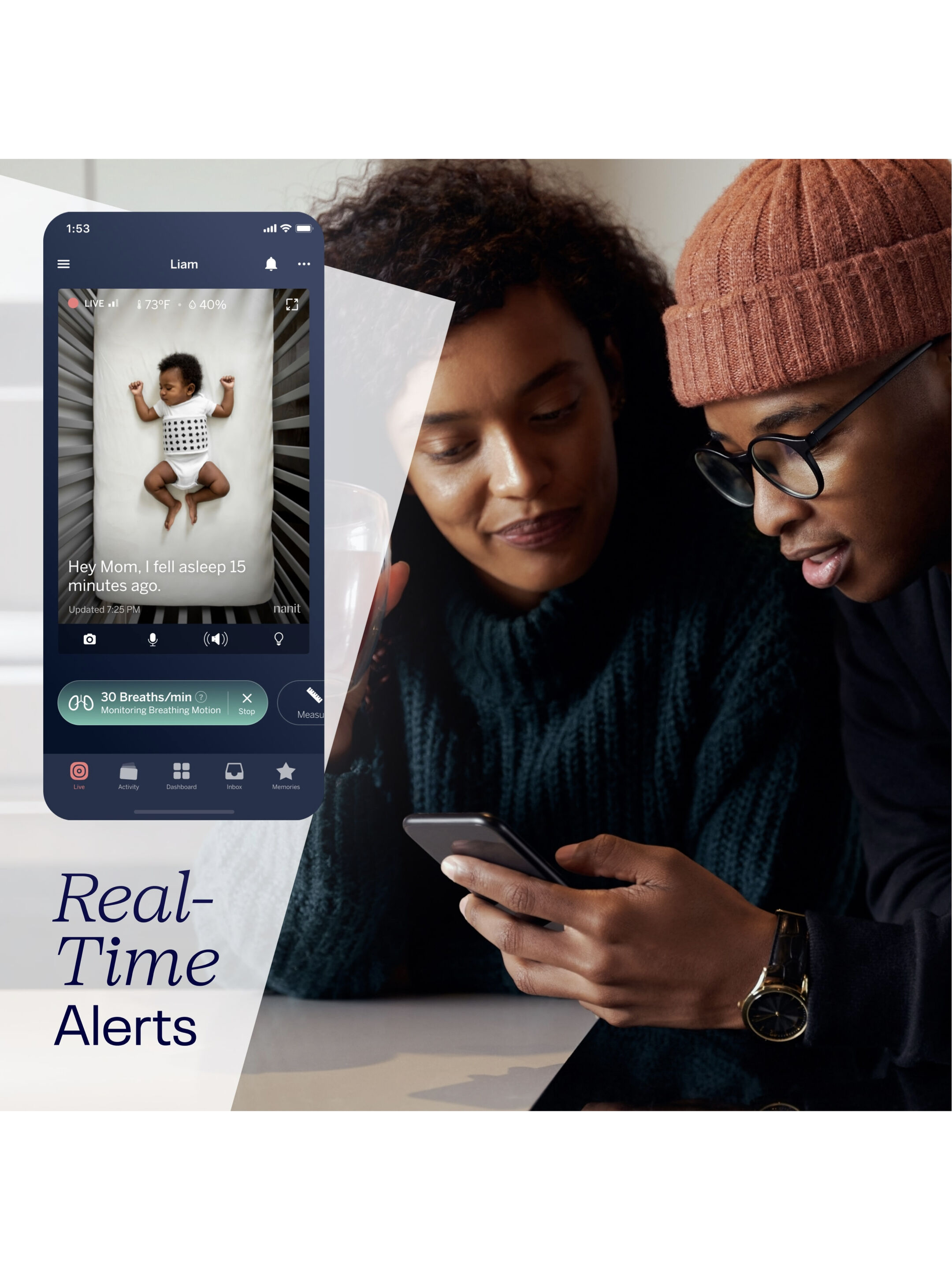 Nanit Breathing Band - 3-12 months image number 3