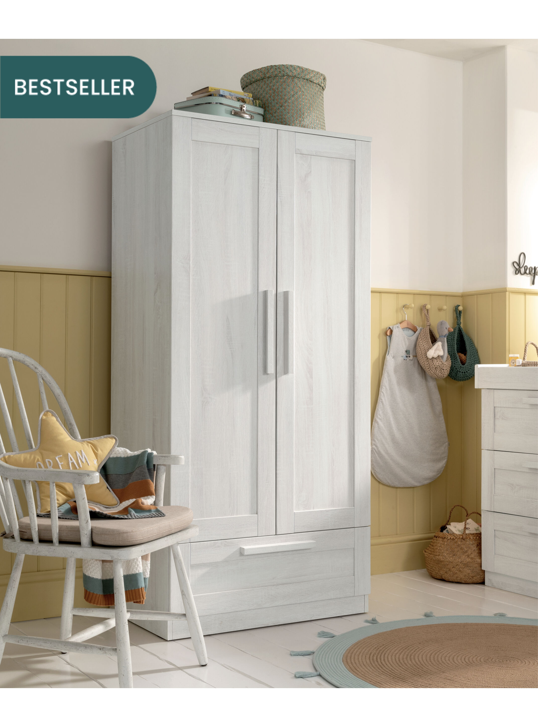 Atlas Wardrobe - Nimbus White