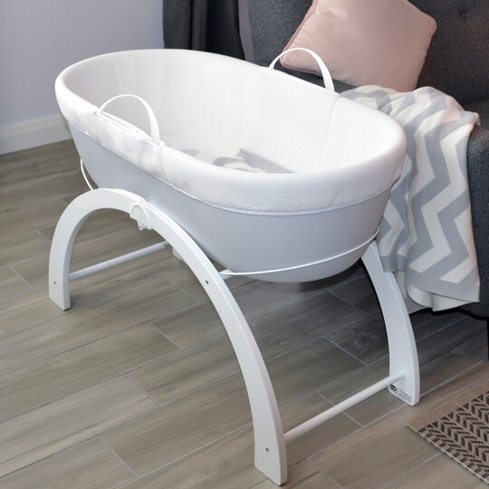Shnuggle - Dreami Baby Sleeper - Grey Base + 2 In 1 Curve Stand image number 1