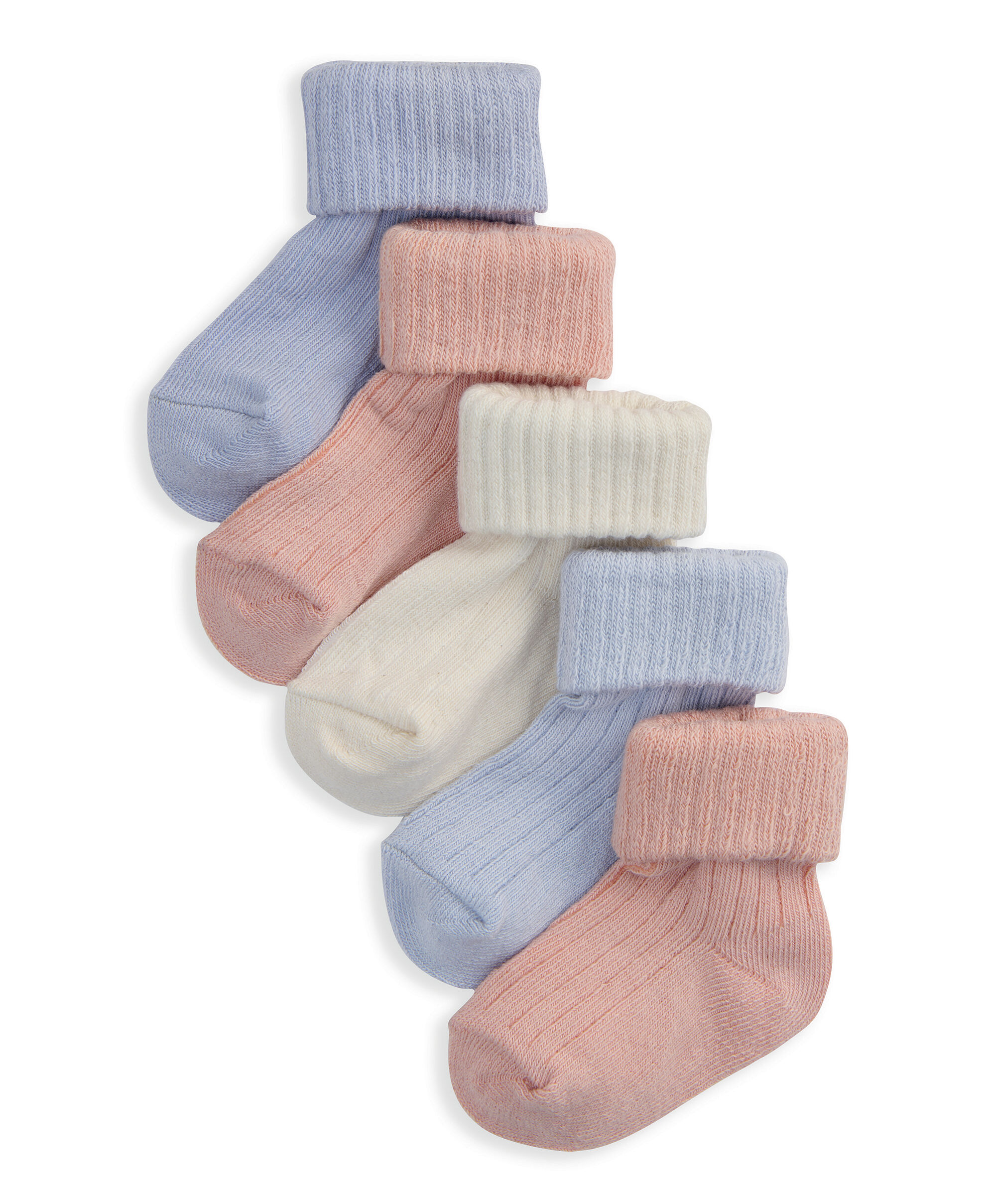 Ribbed Socks (Pack of 5) image number 1
