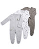 Forest Sleepsuits - 3 Pack image number 1