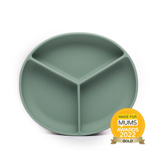 Pippeta Silicone Suction Plate - Meadow Green