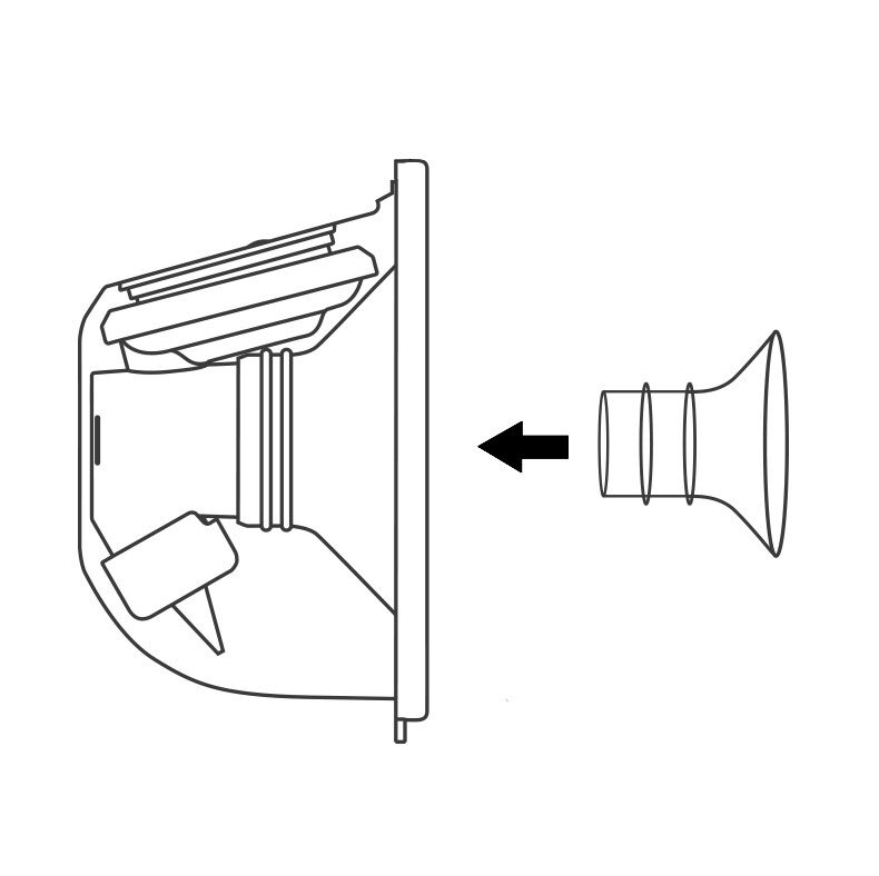 Pippeta Pump Compact LED Flange Shield - 27mm image number 6