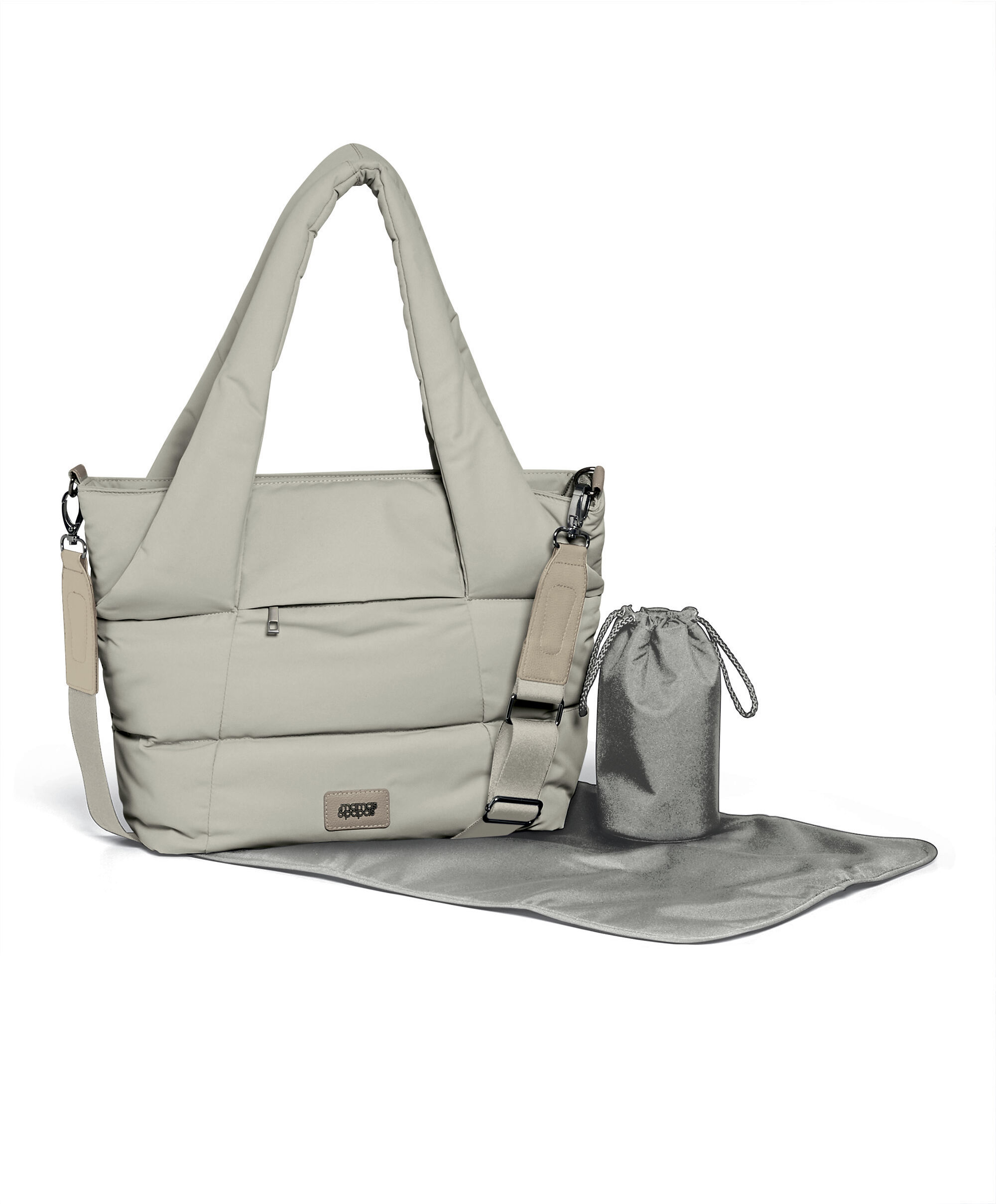 Quilted Tote Bag - Shell image number 1
