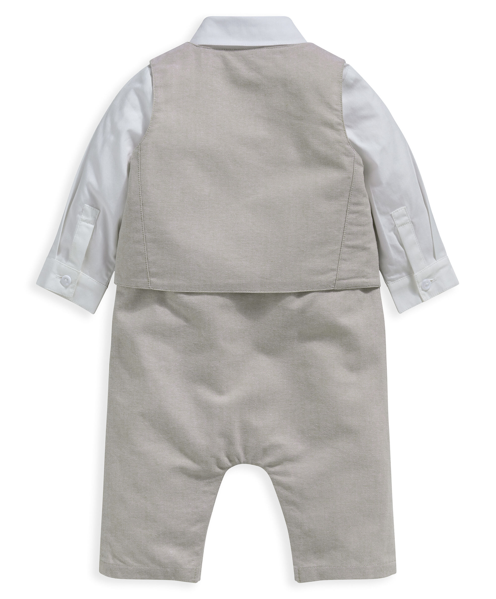 Stone Waistcoat Mock Romper image number 3