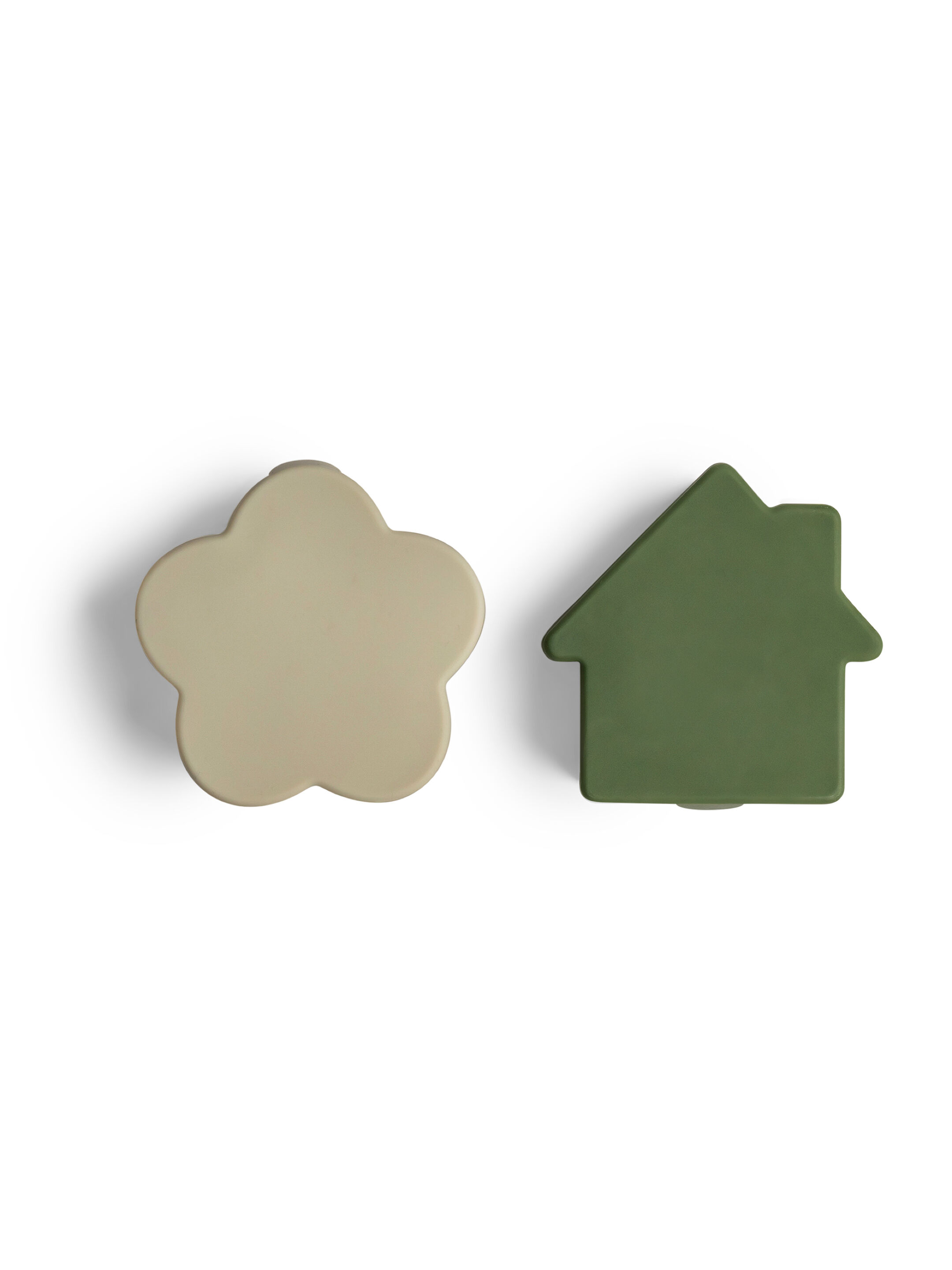 Citron Silicone Lunchbox Organizers Set of 4 Caramel/Green/Grey image number 3