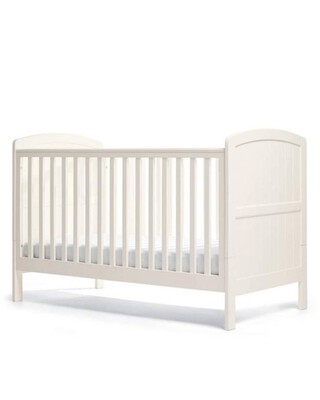 Dover Adjustable Cot to Toddler Bed - White
