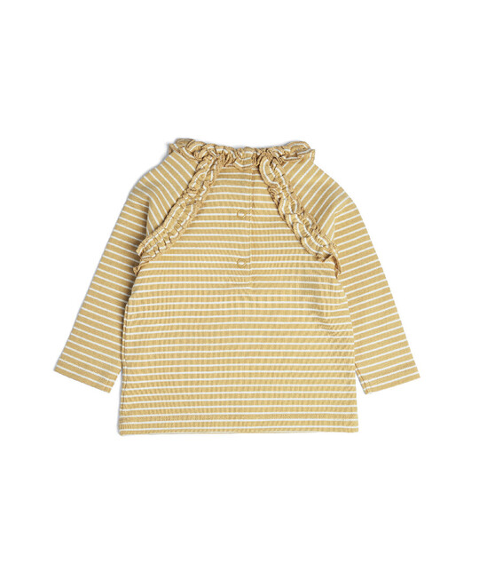 Striped Ruffle T-Shirt image number 3