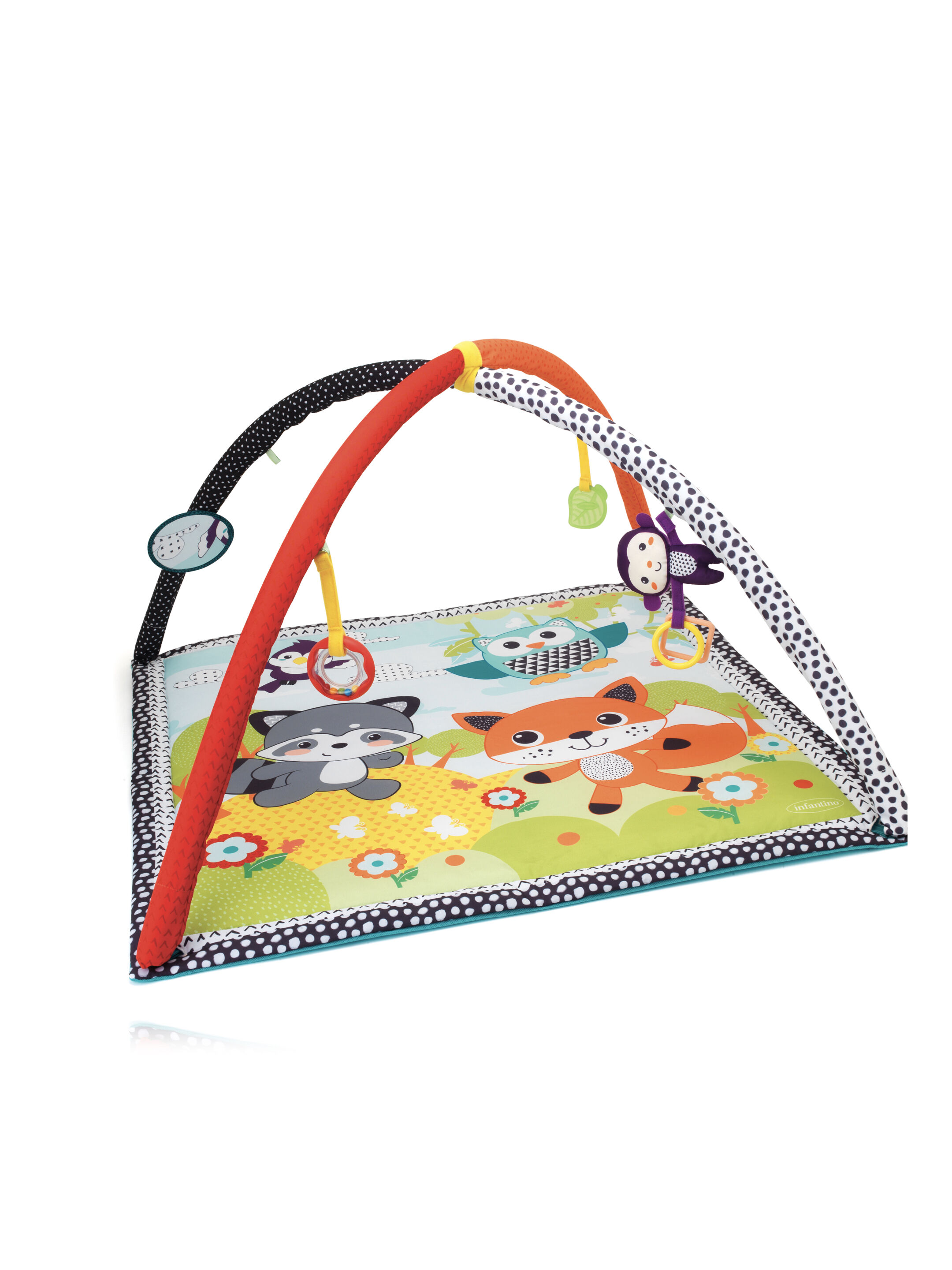 Infantino Safari Activity Gym And Play Mat image number 1