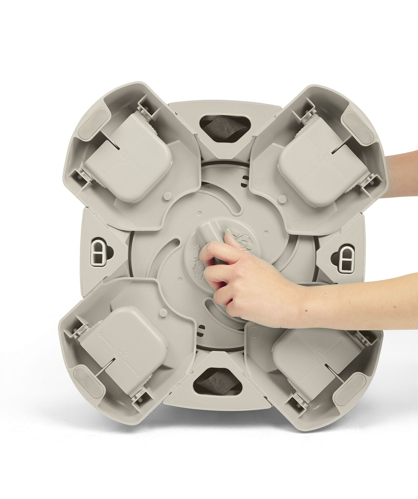 Bug 3-in-1 Floor & Booster Seat with Activity Tray - Clay image number 13