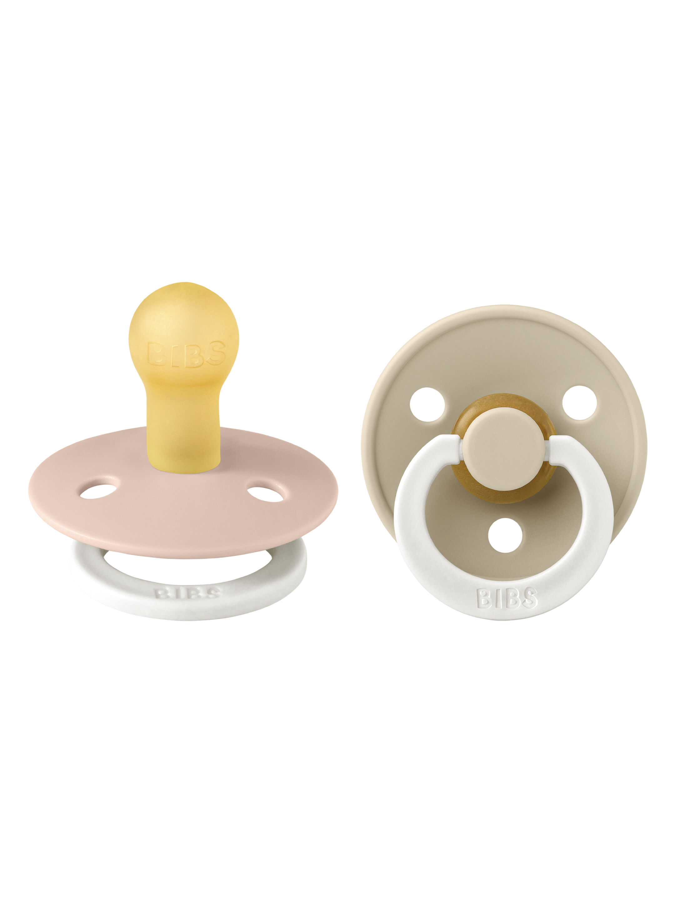 Bibs Colour 2 Pack Latex S1 - Blush Glow / Vanilla Glow image number 1