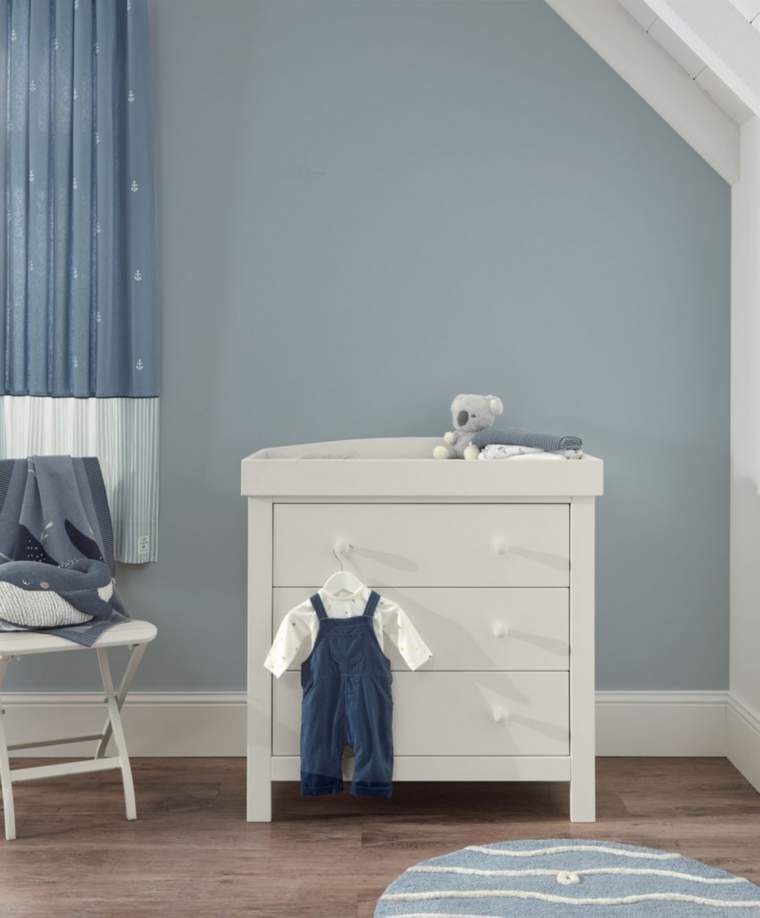 Dover 3 Drawer Dresser & Changer Unit - White image number 3