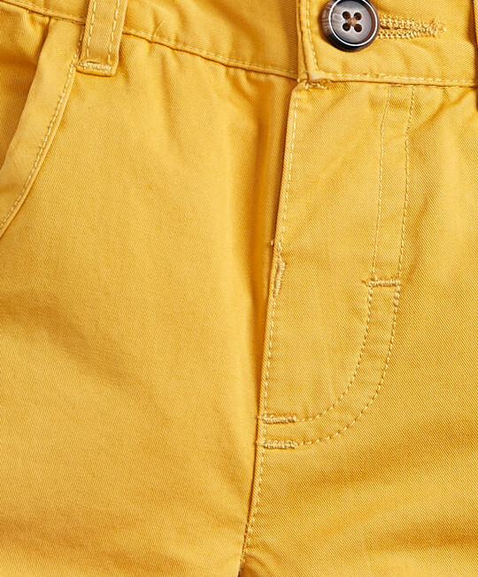 Chino Shorts - Mustard image number 3
