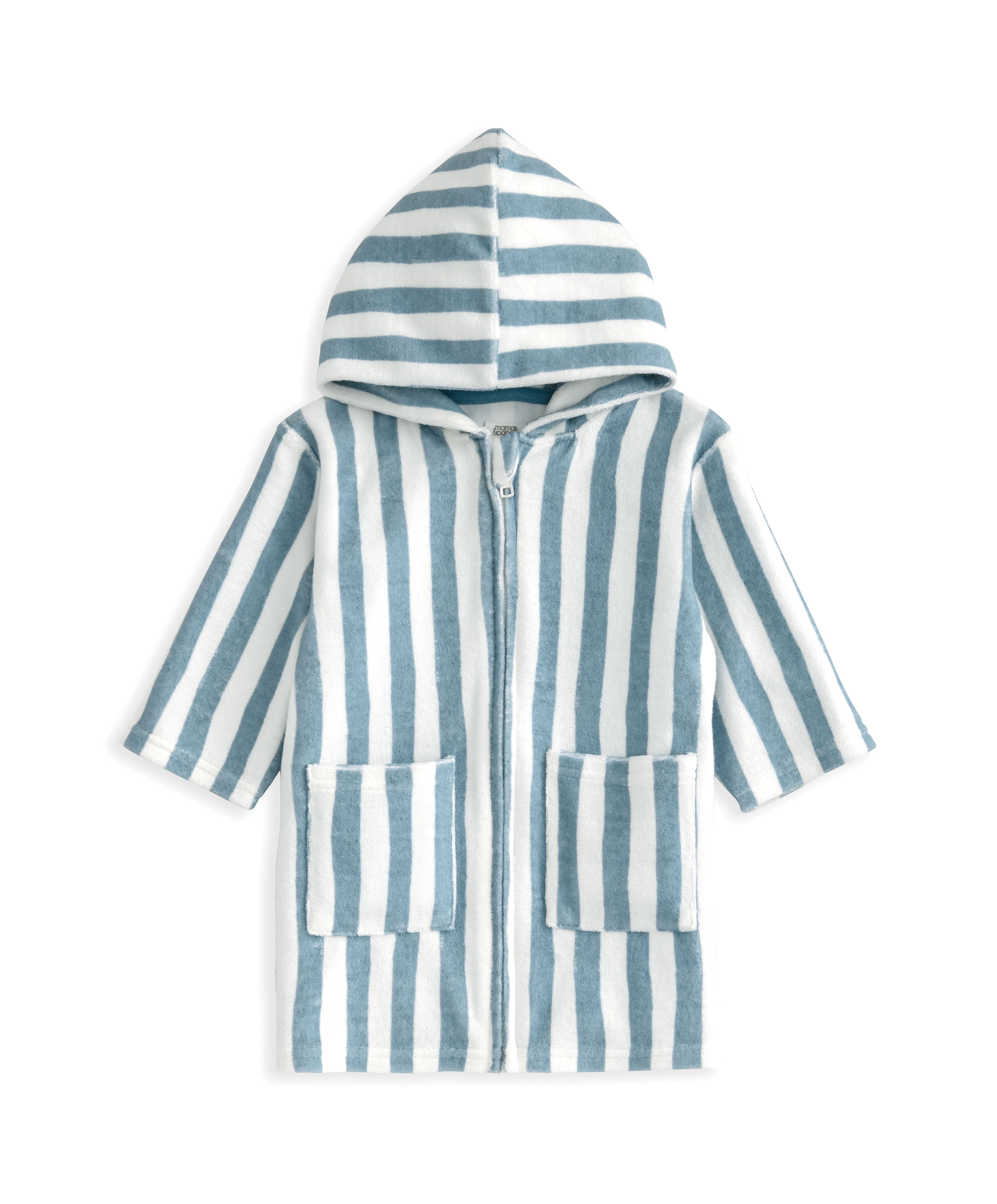 Striped Zip Poncho image number 2