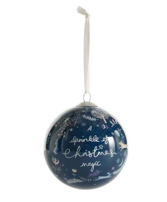 Into Imagination Christmas Bauble - Purple image number 1