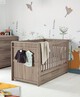 Franklin Convertible Cot & Toddler Bed 3 in 1 - Grey Wash image number 2