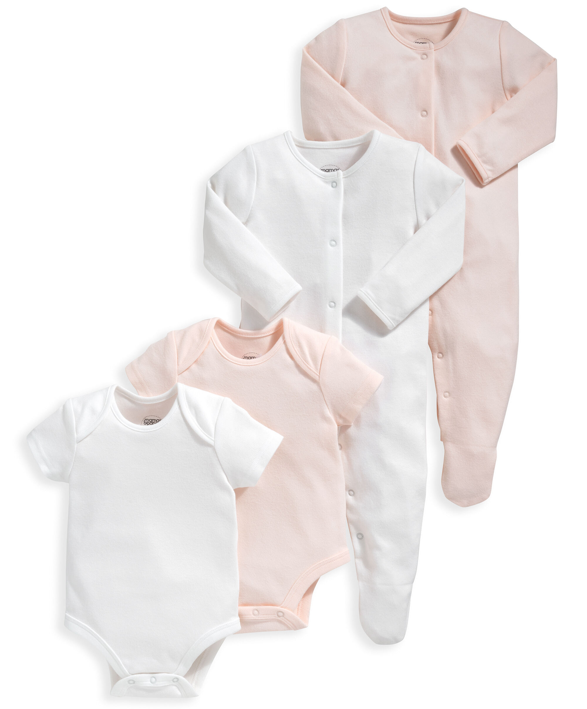 4 Piece Set Welcome To The World Pink image number 1
