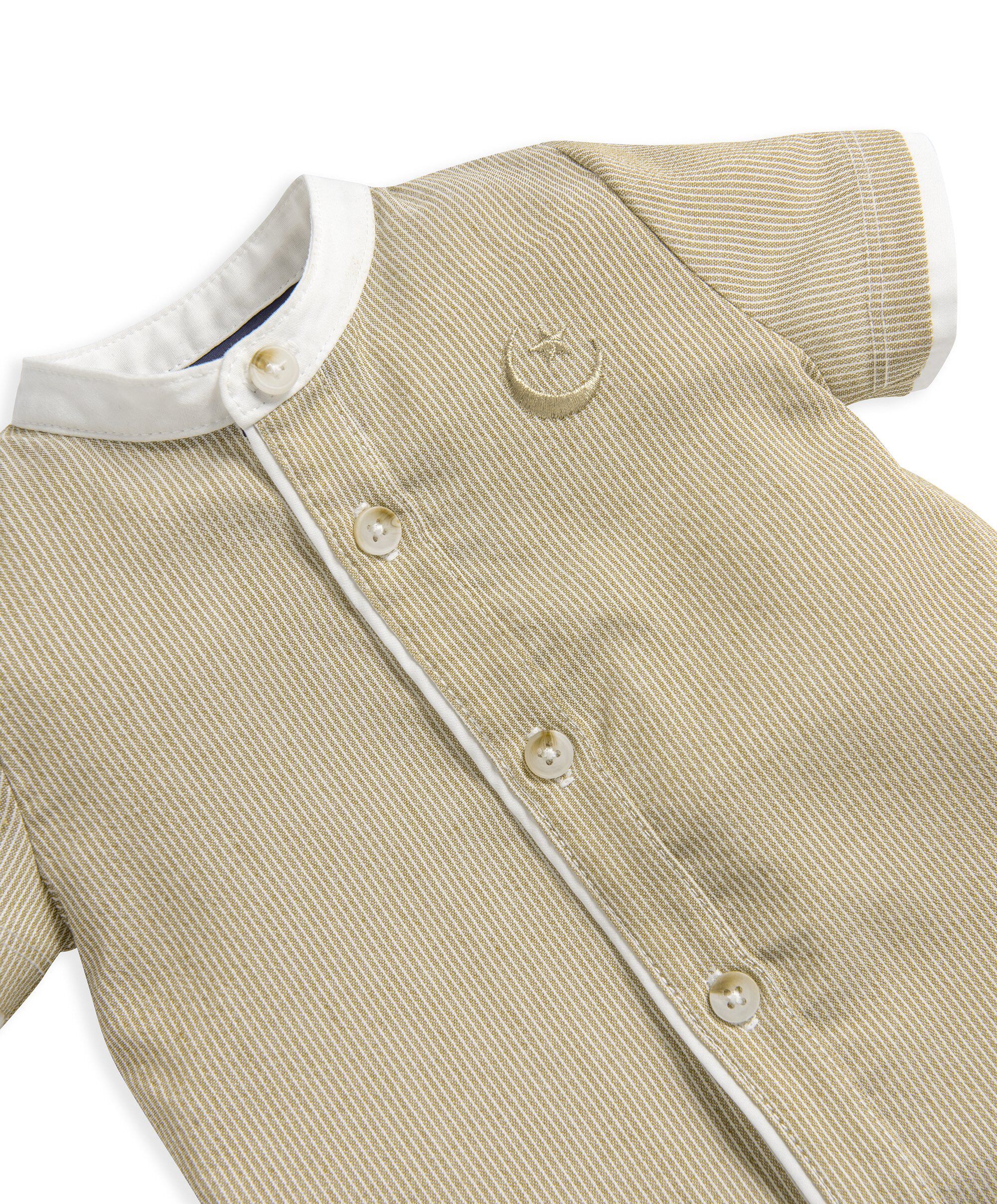 Pinstripe Romper image number 3