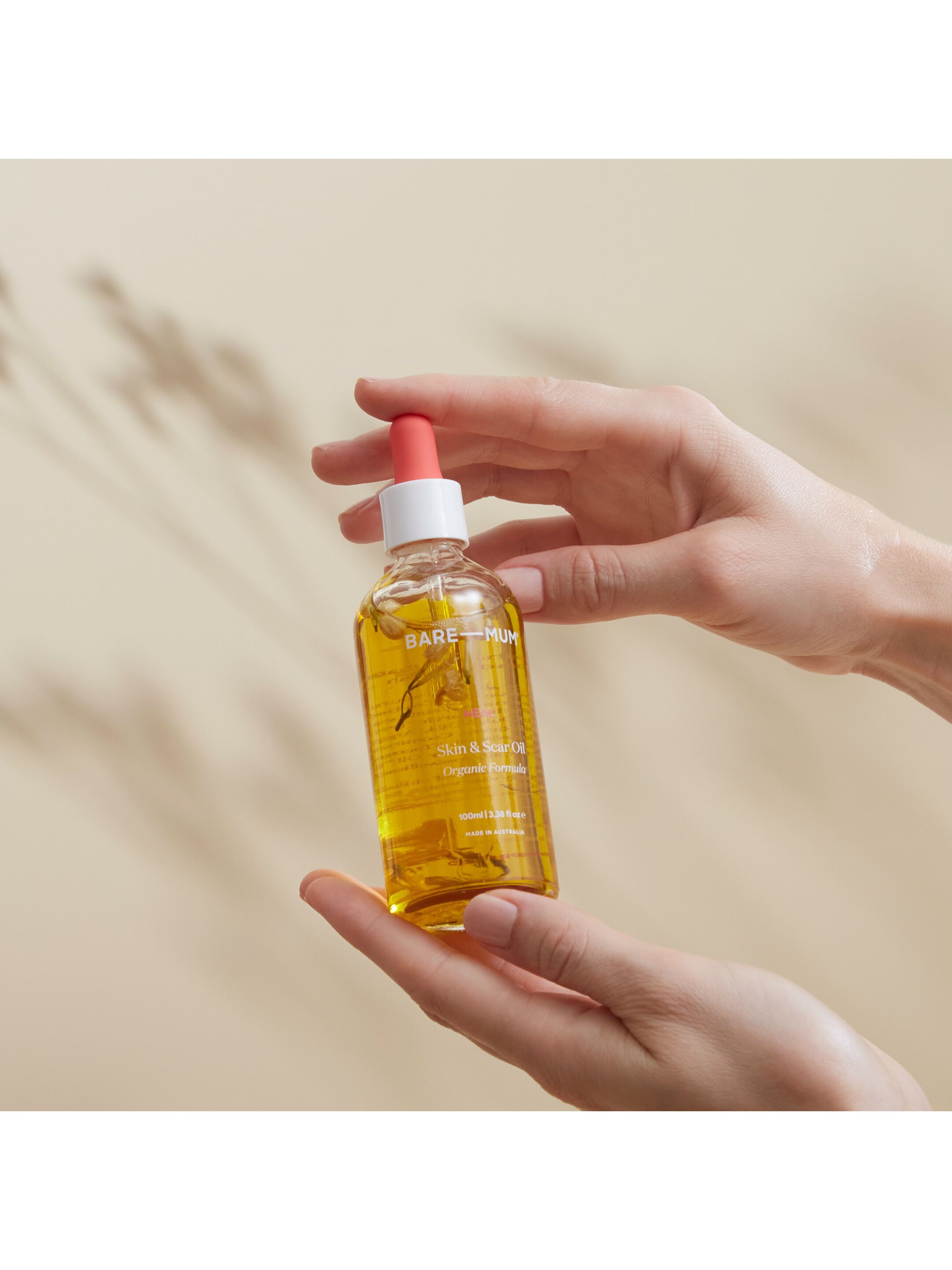 Bare Mum Organic Skin & Scar Oil 50ml image number 2