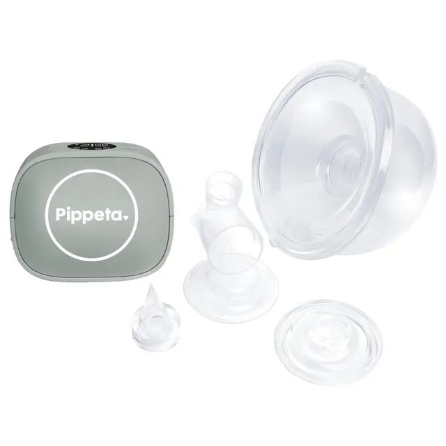 Pippeta Led Wearable Hands Free Breast Pump - Sea Salt image number 2