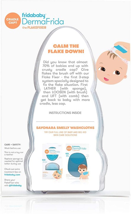 Buy Dermafrida The Flakefixer Sponge/Brush Comb Set Grooming