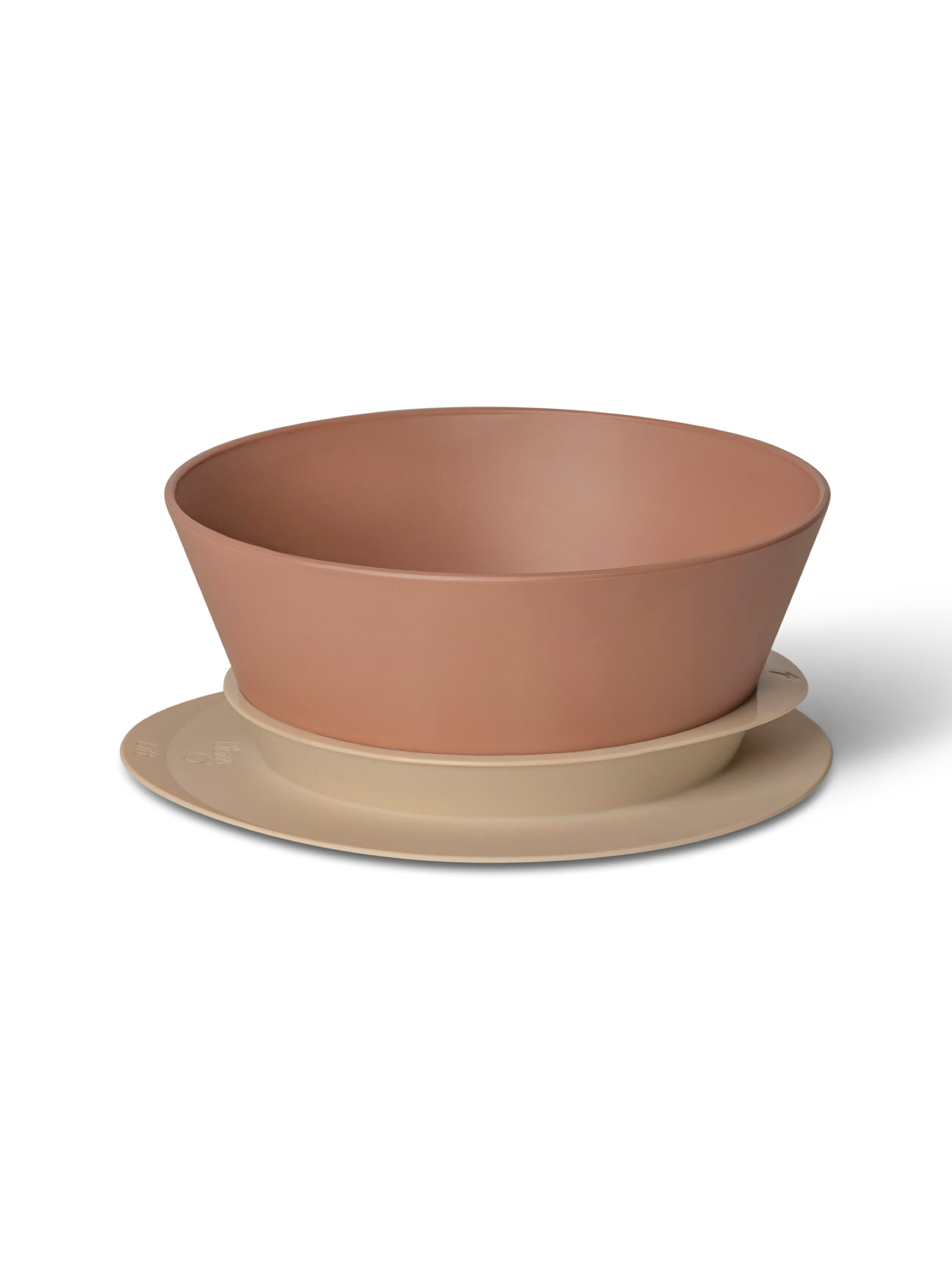 Citron Silicone Bowl Suction - Beige