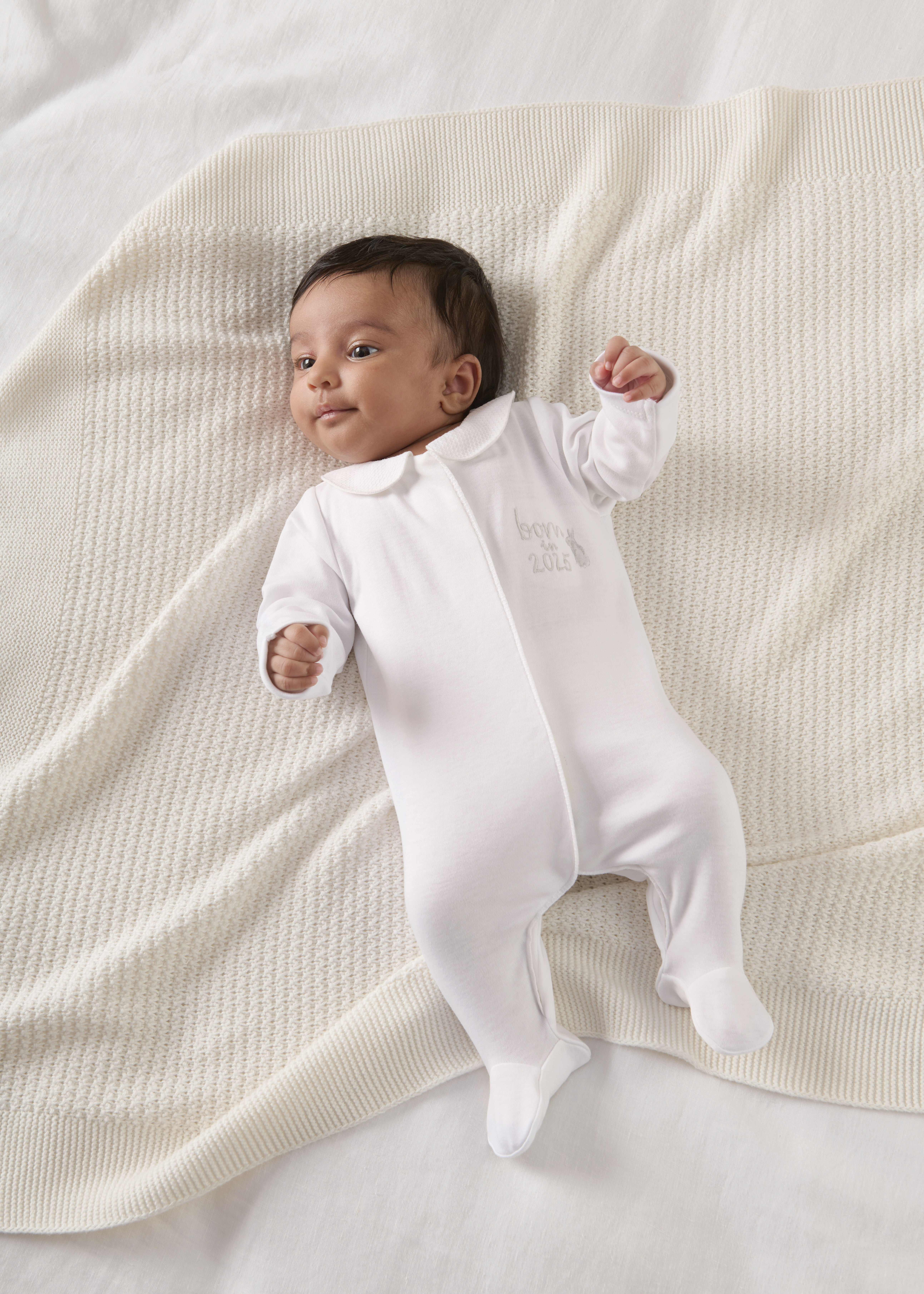 Born in 2025 Sleepsuit image number 2