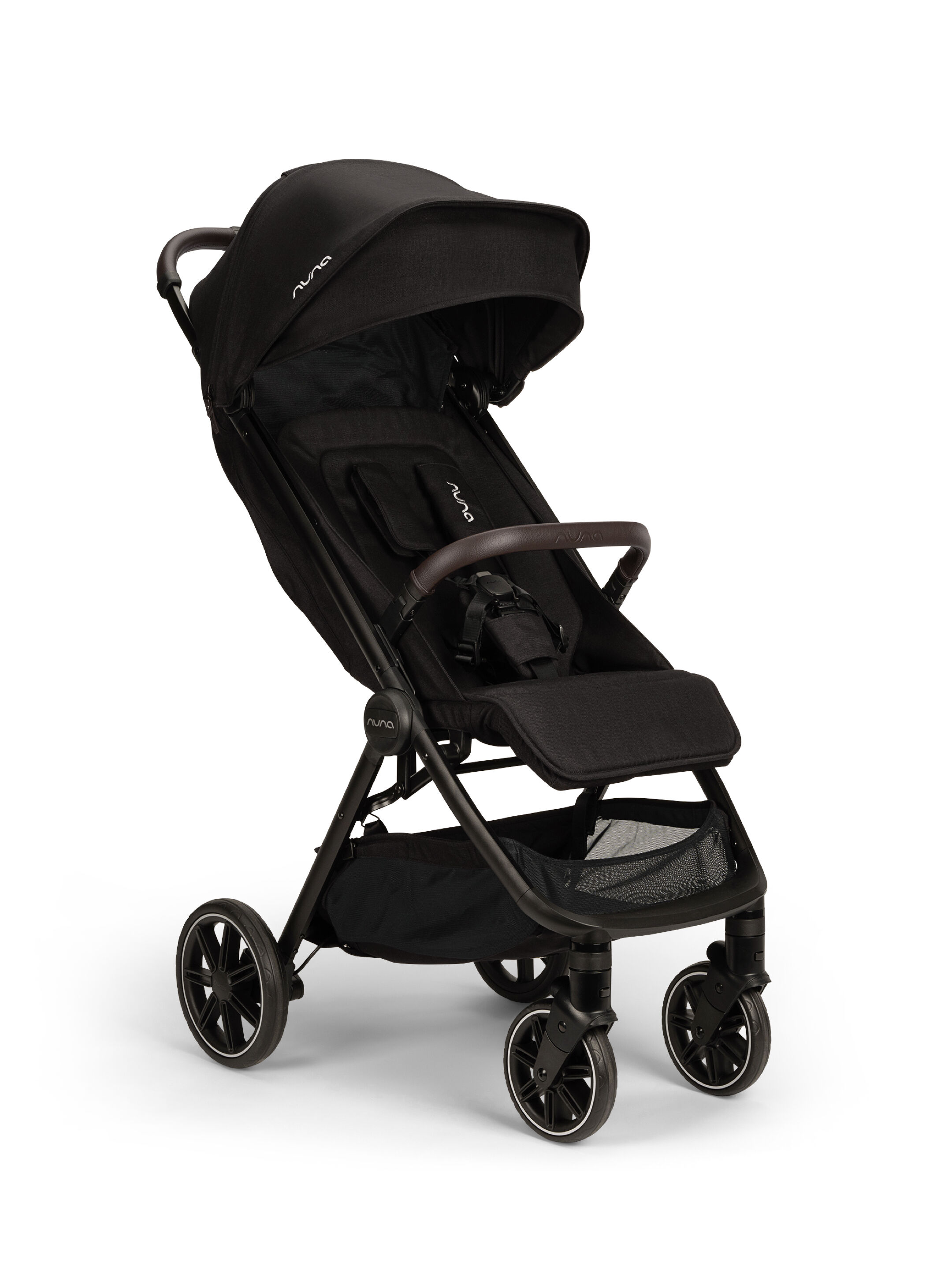 Nuna Trvl Lx Compact Stroller - Caviar