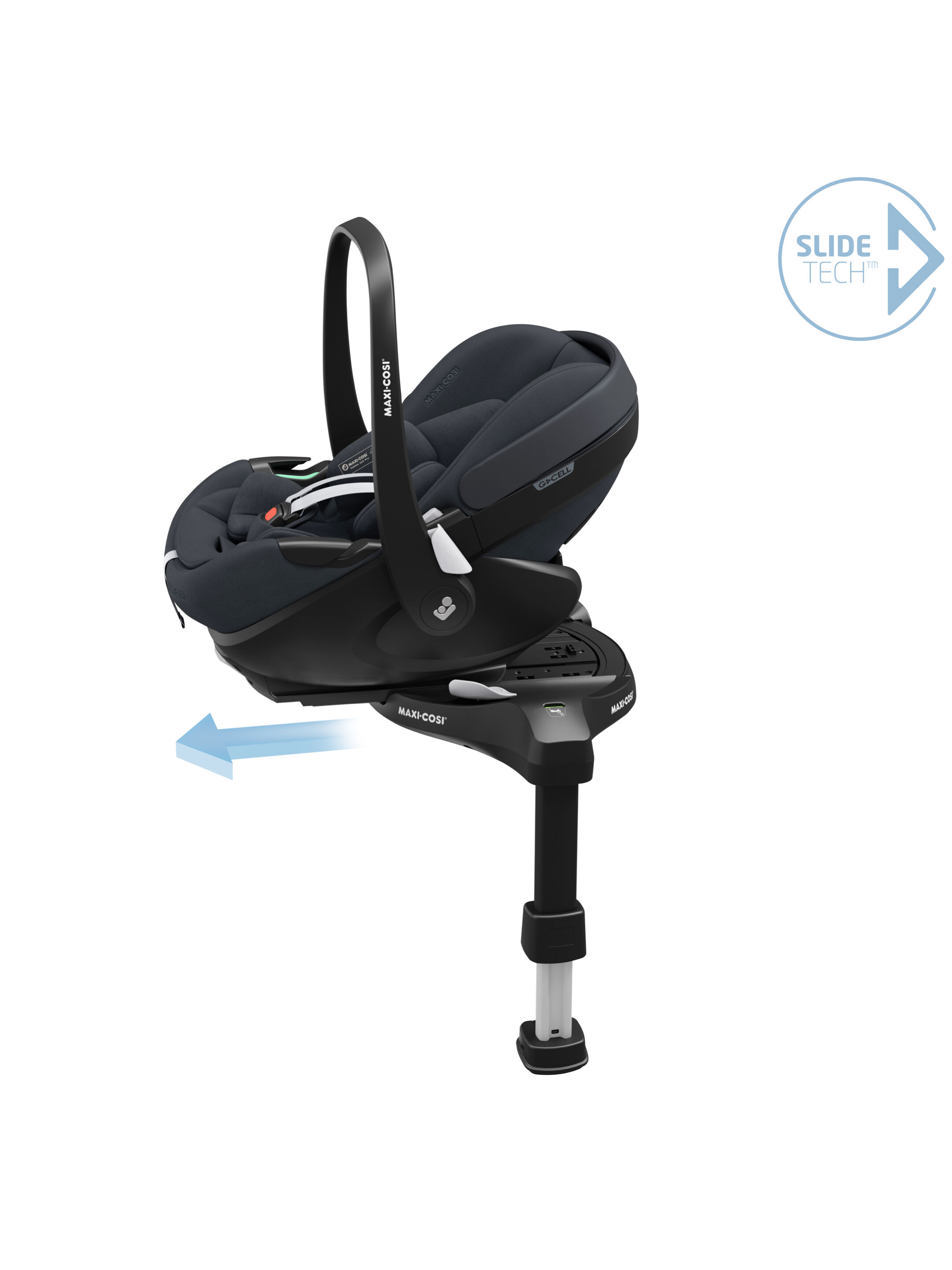 Maxi Cosi Pebble 360 Pro Car Seat - Graphite and FamilyFix 360 Pro Base image number 4